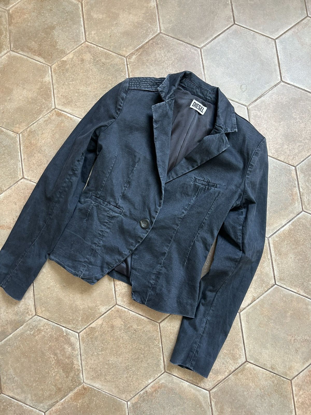 Diesel × Vintage Y2K Diesel Jacket Military Style 2000s 00 vintage Size S / US 4 / IT 40 - 2 Thumbnail