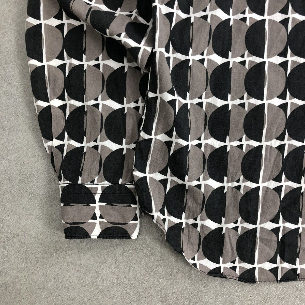 Comme des Garcons 🇯🇵 Vintage Comme des Garcons Black Label Anstrack Long Shirt Size US S / EU 44-46 / 1 - 6 Thumbnail