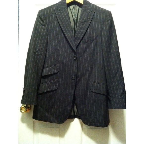 Banana Republic BANANA REPUBLIC MEN'S 100%WOOL JACKET BLAZER SIZE: 38S Size 38S - 2 Thumbnail