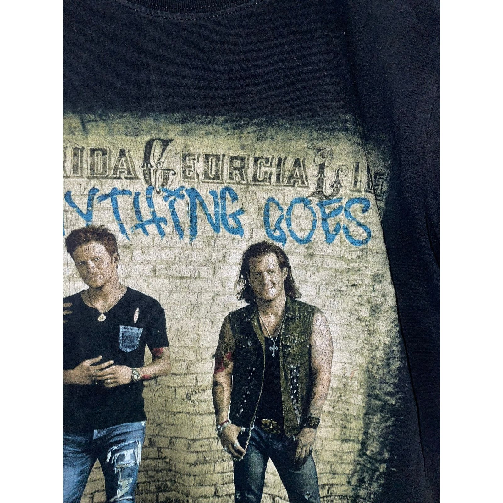 Gildan Womens Florida Georgia Line Shirt Anything Goes Tour Top M Size M / US 6-8 / IT 42-44 - 3 Thumbnail