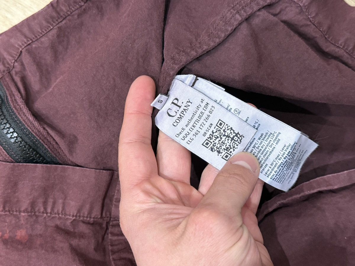 C.P. Company Burgundy vintage Overshirt C.P. COMPANY red wine luxury Size US S / EU 44-46 / 1 - 10 Thumbnail