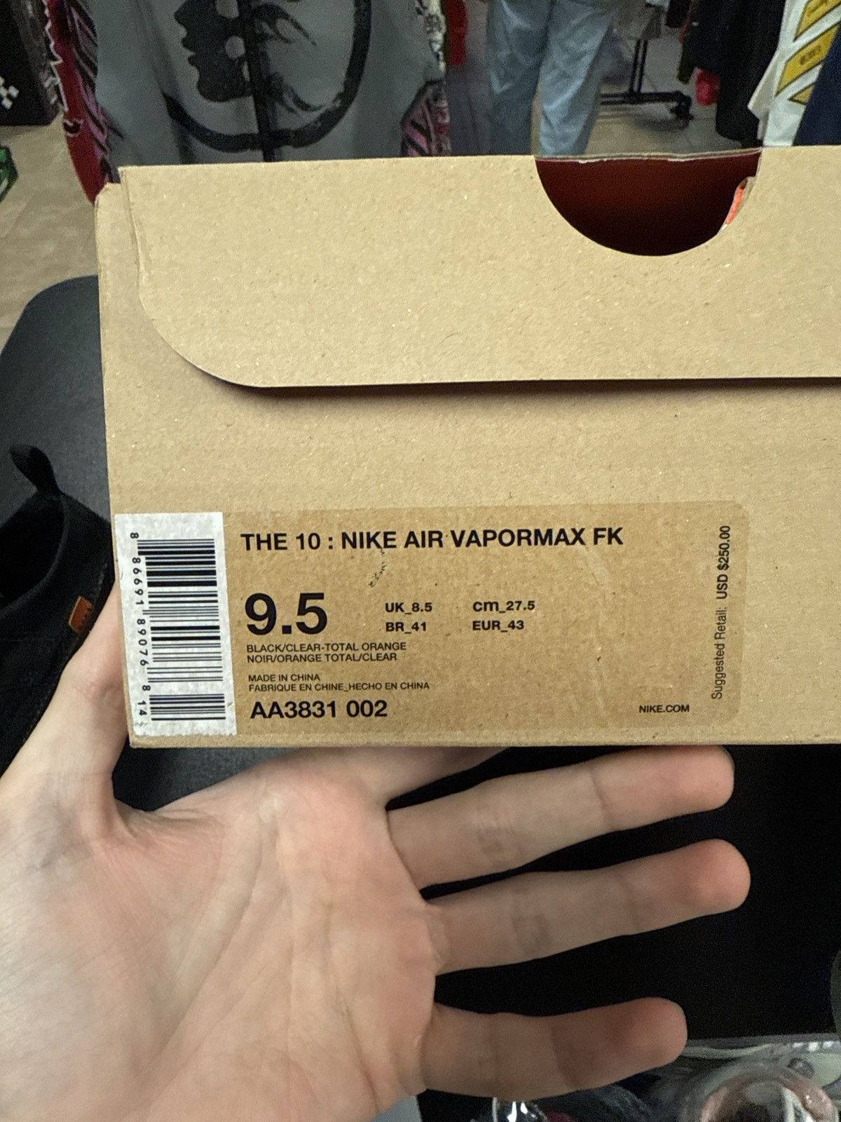 Off-White Nike Off White Vapormax Size 9.5 VNDS Size US 9.5 / EU 42-43 - 24 Thumbnail