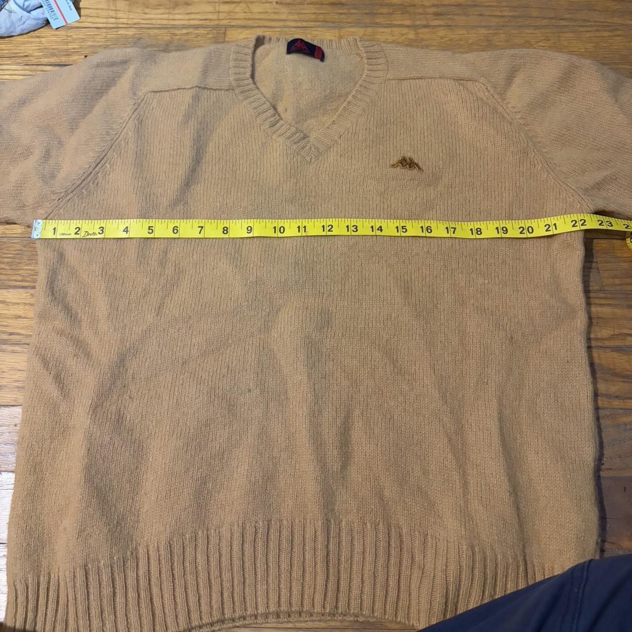 Kappa Vintage 100% wool kappa sweater Size US L / EU 52-54 / 3 - 3 Thumbnail