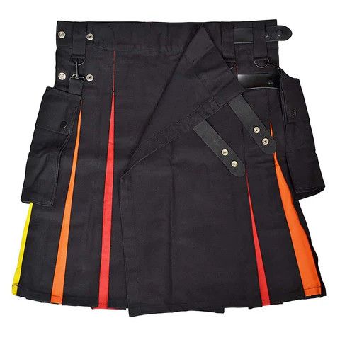 Other Scottish Utility Hybrid Kilt Rainbow Size US 36 / EU 52 - 6 Thumbnail