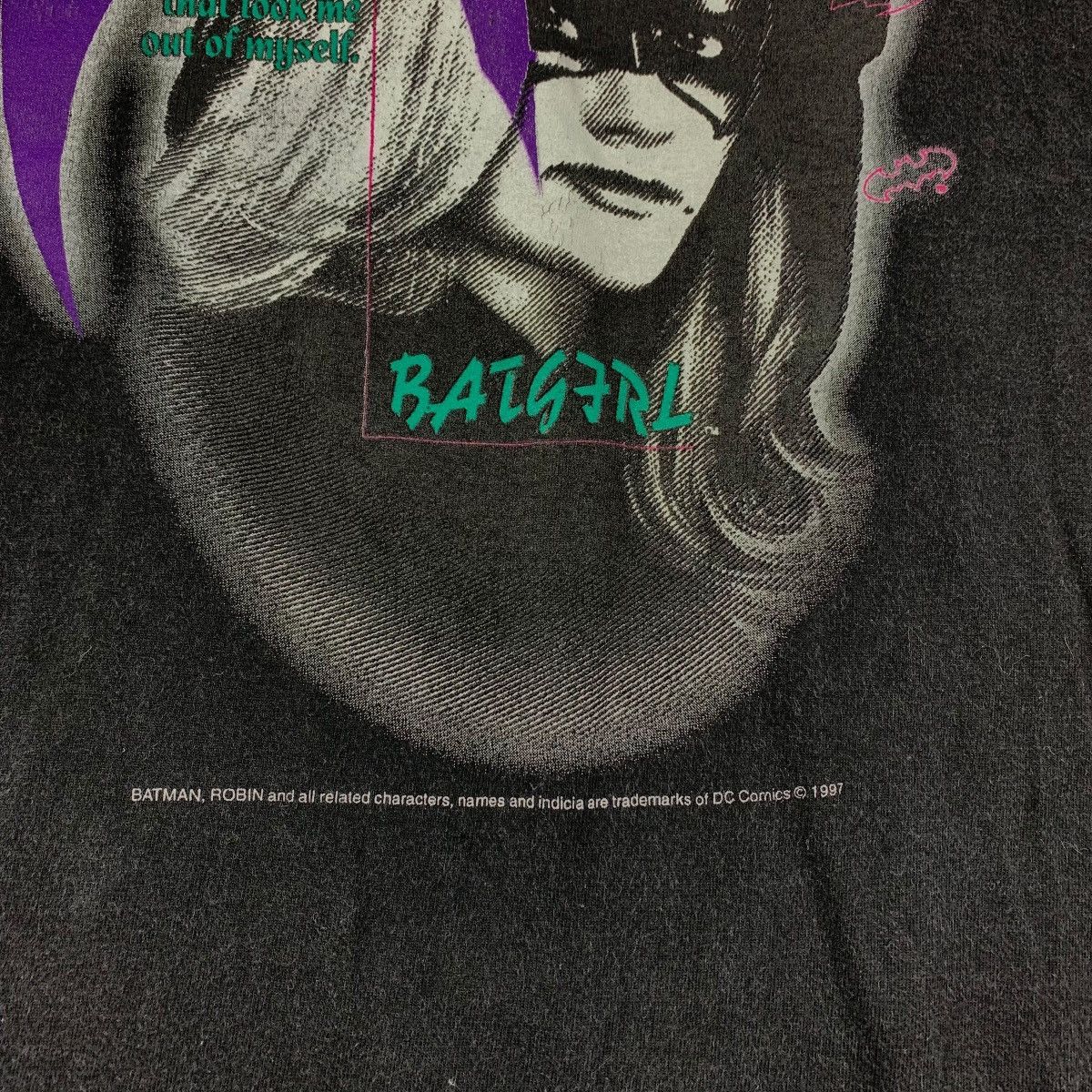 Other Vintage 1997 Batman & Robin Movie Batgirl Alicia Promo Tee Size US L / EU 52-54 / 3 - 9 Thumbnail