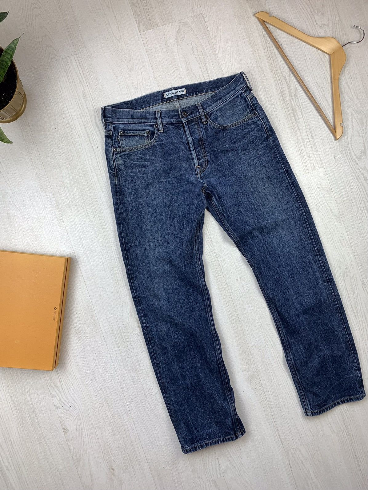 Vintage Stone Island Vintage Denim Jeans Size 32 Size US 32 / EU 48 - 3 Thumbnail