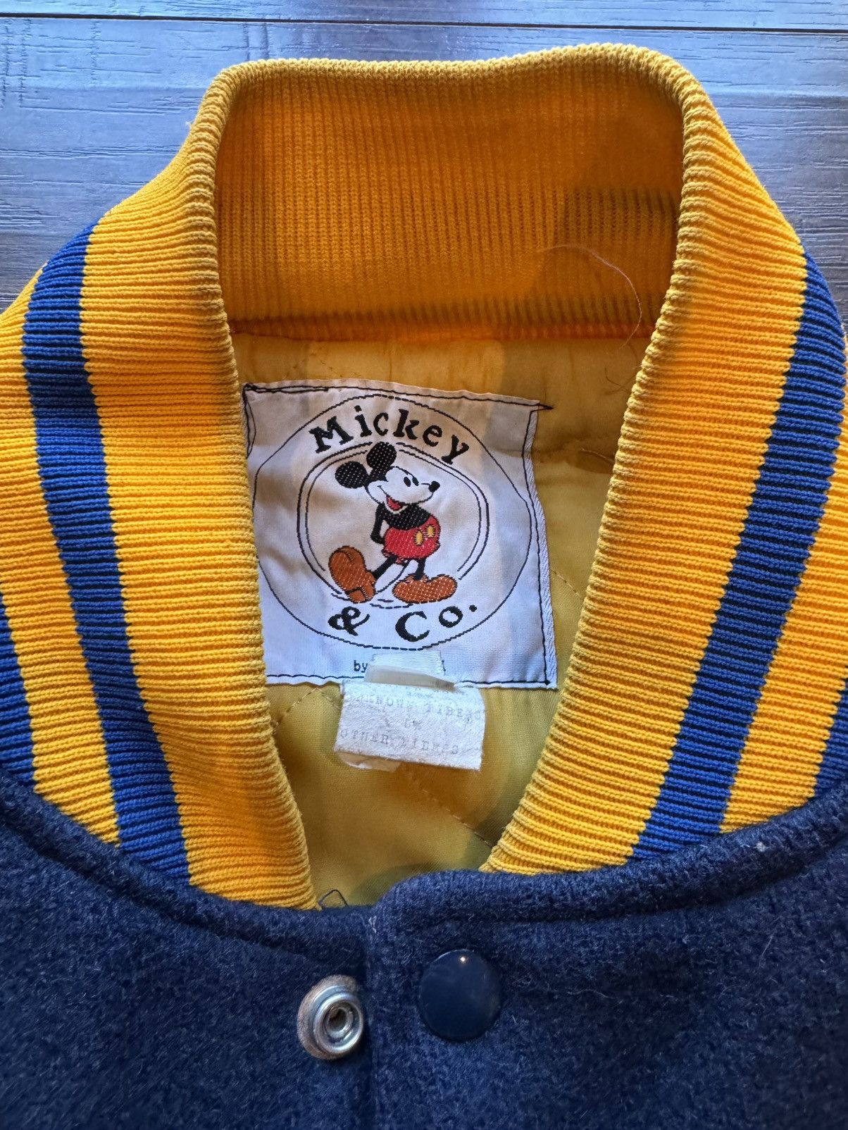 Mickey Mouse Men’s Vintage Mickey Mouse Varsity Size US M / EU 48-50 / 2 - 4 Thumbnail