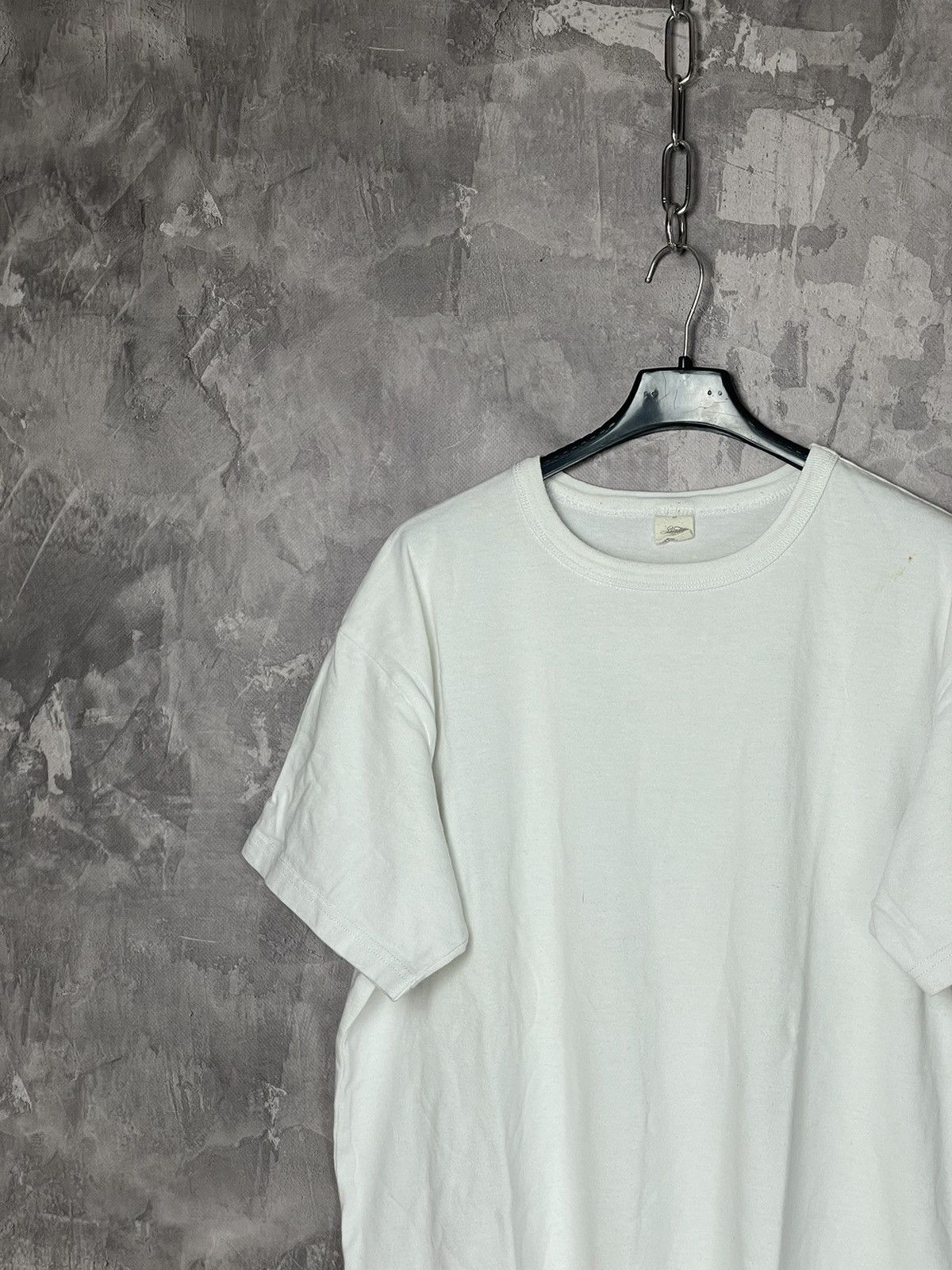 Stetson Vintage made in usa boxy fit blank t shirt avant garde Size US XL / EU 56 / 4 - 3 Thumbnail