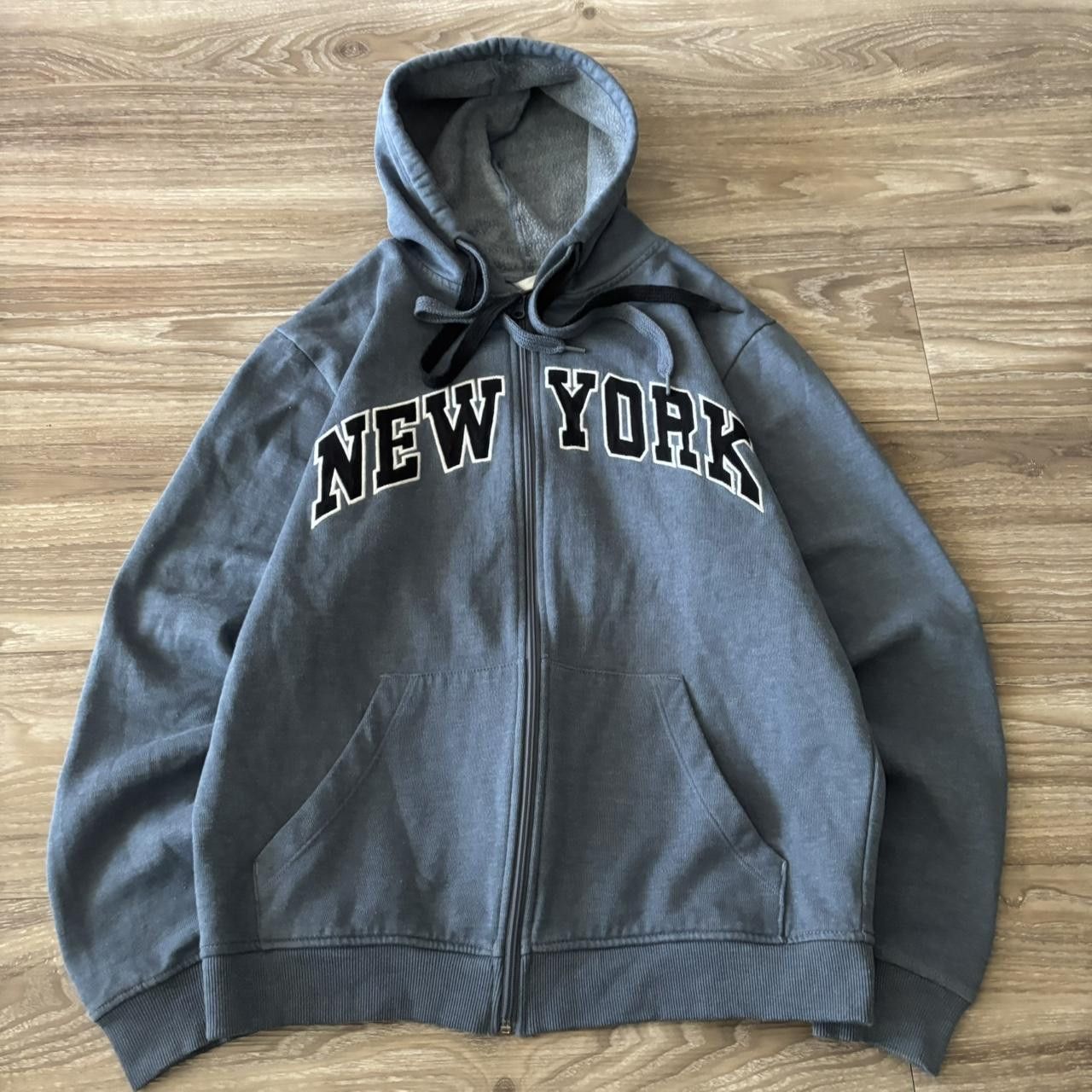 Russell Athletic × Streetwear × Vintage (L) SICK NY YANKEES Navy