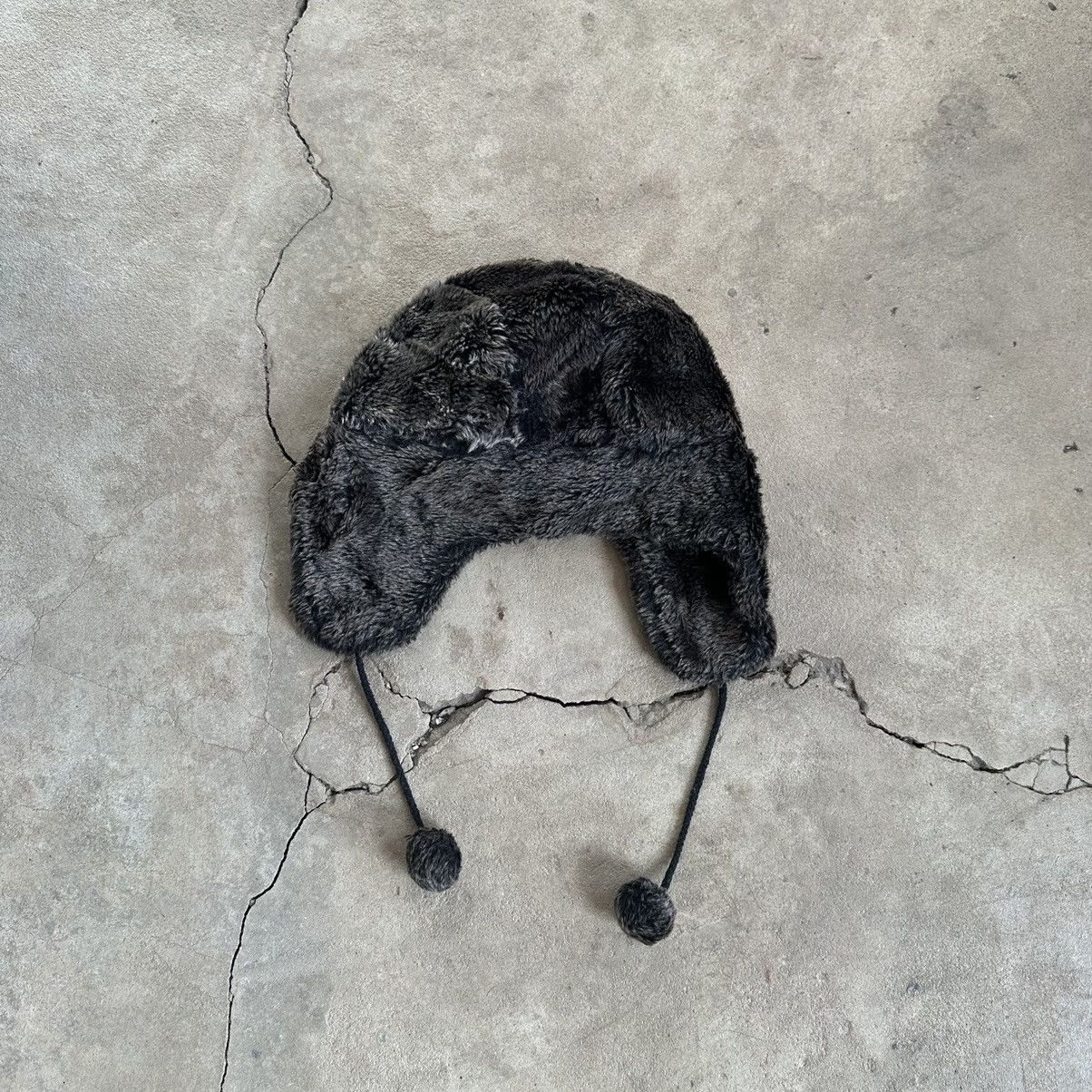 20471120 × Hysteric Glamour × Japanese Brand Vintage fuzzy USSR mohair japanese ushanka hat avant garde Size ONE SIZE - 5 Thumbnail