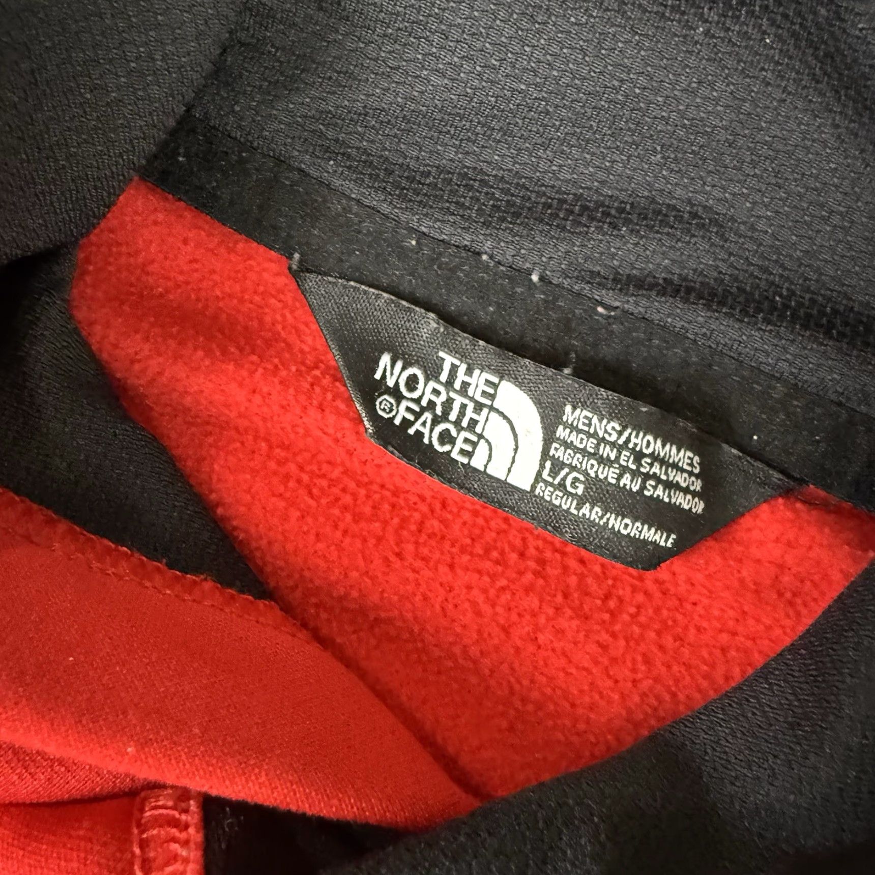 The North Face The North Face Hoodie Mens L Red Fleece Pullover Pockets Logo Sweatshirt L Size US L / EU 52-54 / 3 - 4 Thumbnail