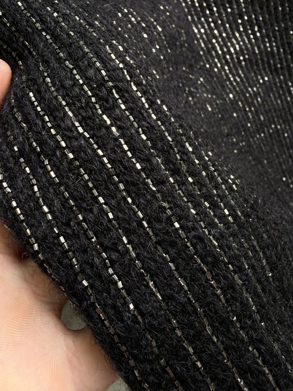 Saint Laurent Paris Saint Laurent metall Striped Turtleneck Size US XXS / EU 40 - 6 Thumbnail