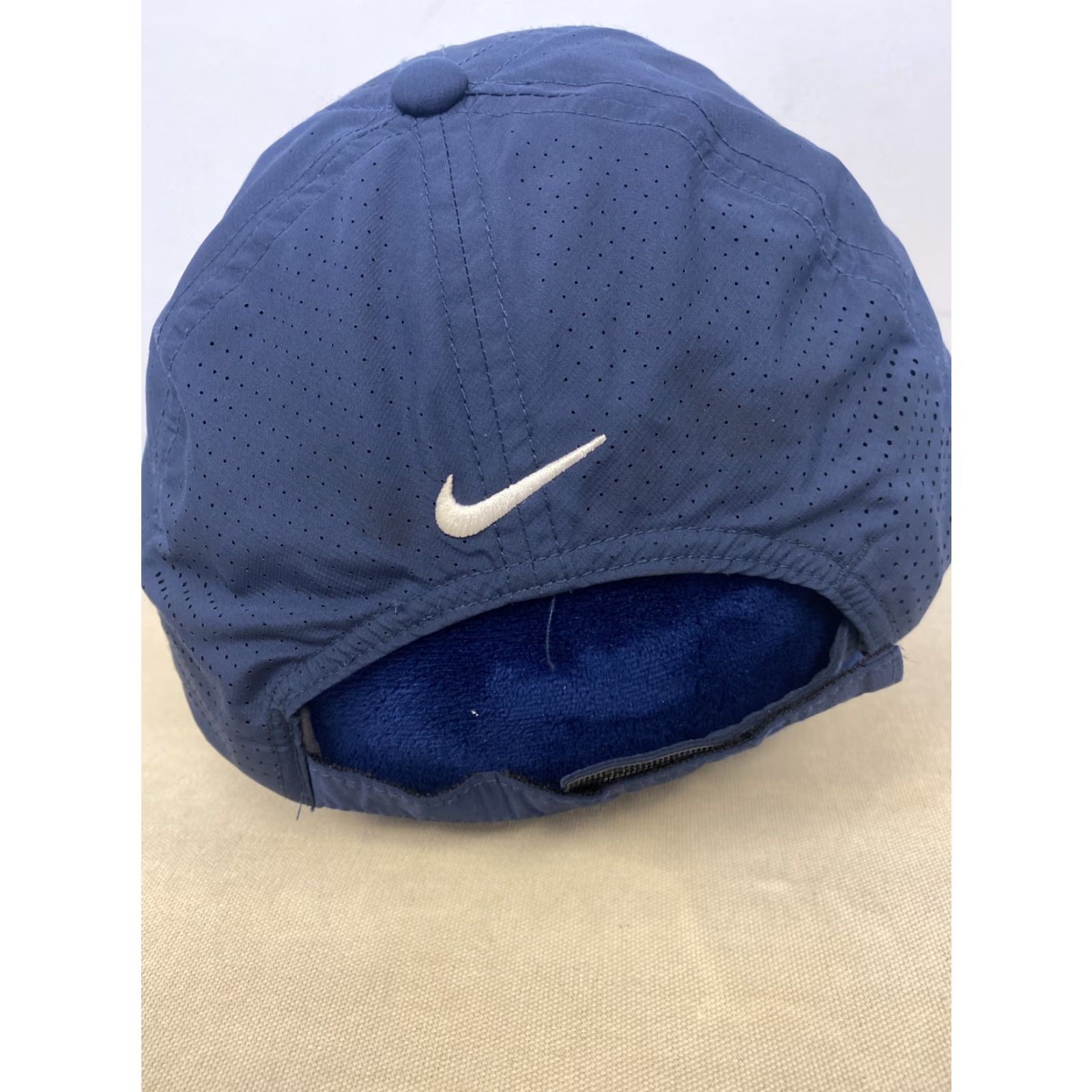 Nike Nike Golf Baseball Cap Adjustable One Size Blue Faegre Baker Daniels Logo Unisex Adults Size ONE SIZE - 4 Thumbnail