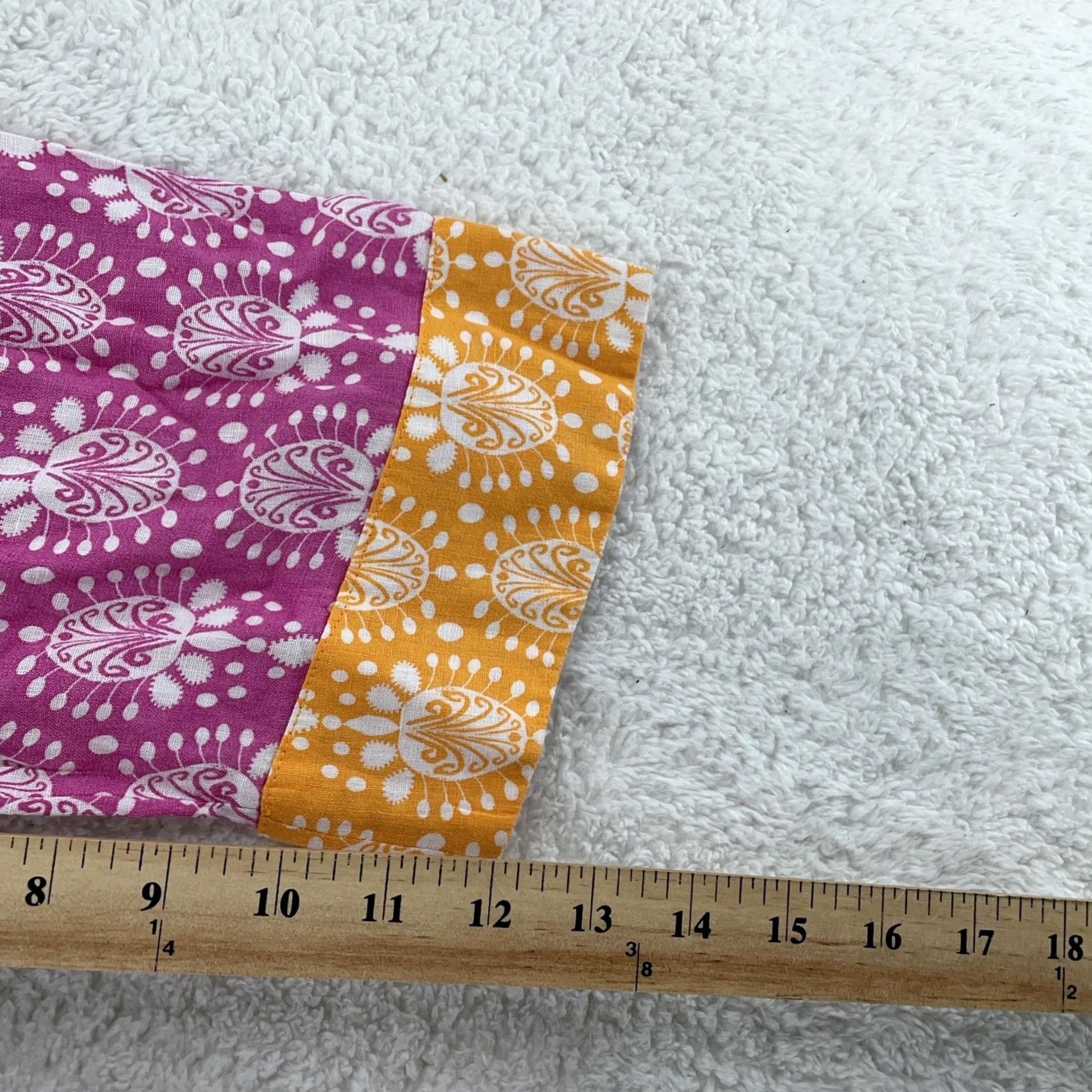 Vintage Sigrid Olsen Tunic Top Womens L Pink Yellow Linen Boho Printed 3/4 Sleeve V Neck Shirt Womens L Pink Linen Boho Tunic 3/4 Sleeve V-Neck Printed Size L / US 10 / IT 46 - 6 Thumbnail
