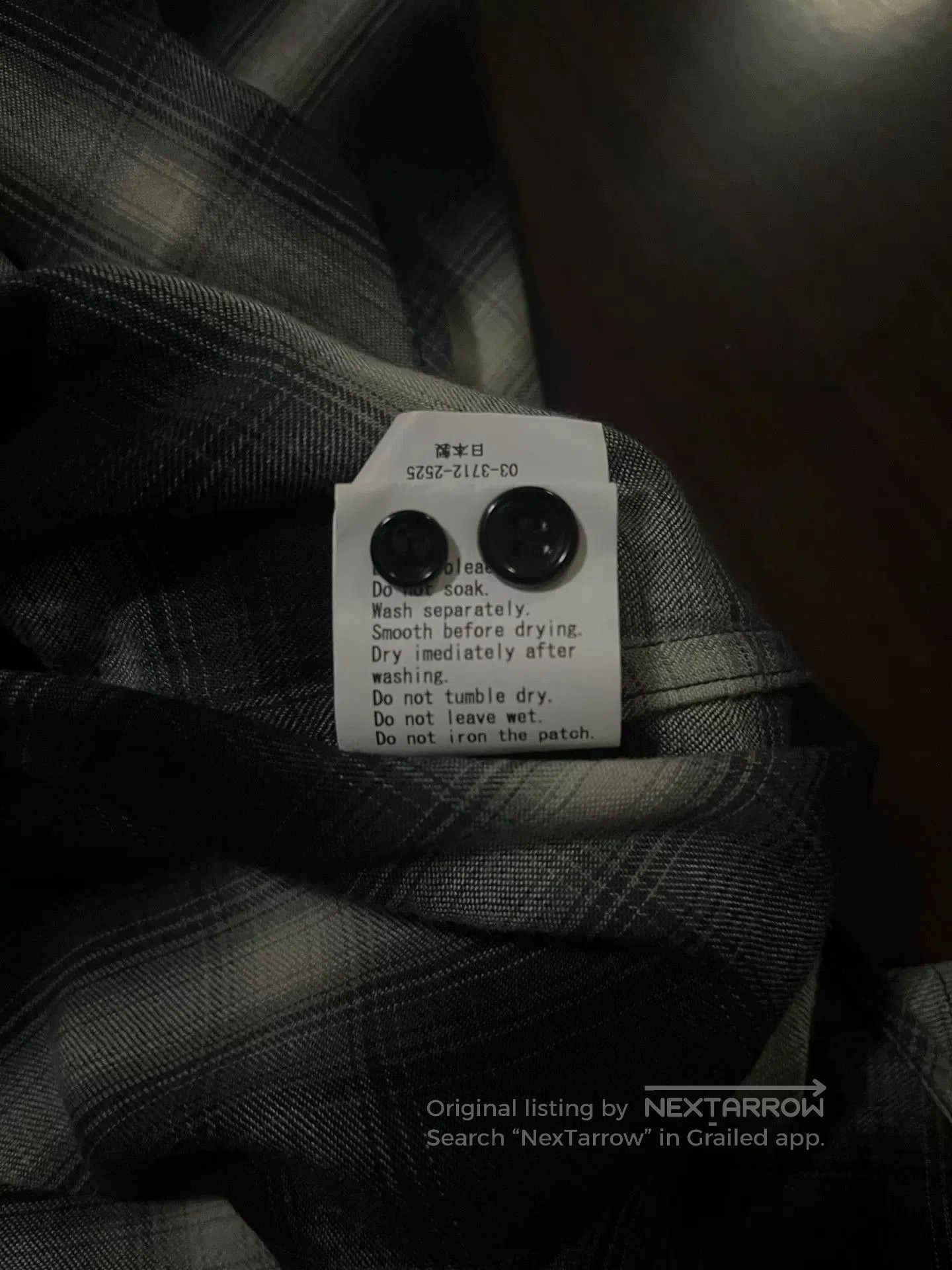 Human Made CPFM x HUMAN MADE Check Shirt. Size XL / US 12-14 / IT 48-50 - 5 Thumbnail
