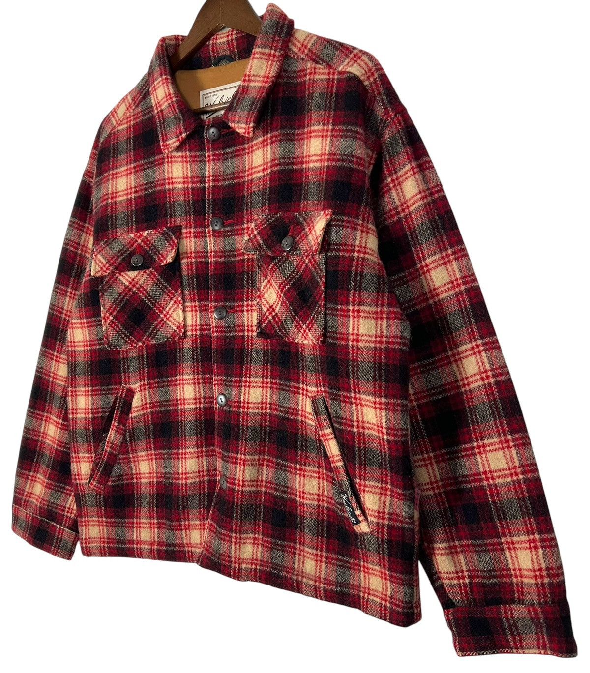 Woolrich Woolen Mills VINTAGE WOOLRICH PLAID JACKET Size US L / EU 52-54 / 3 - 4 Thumbnail
