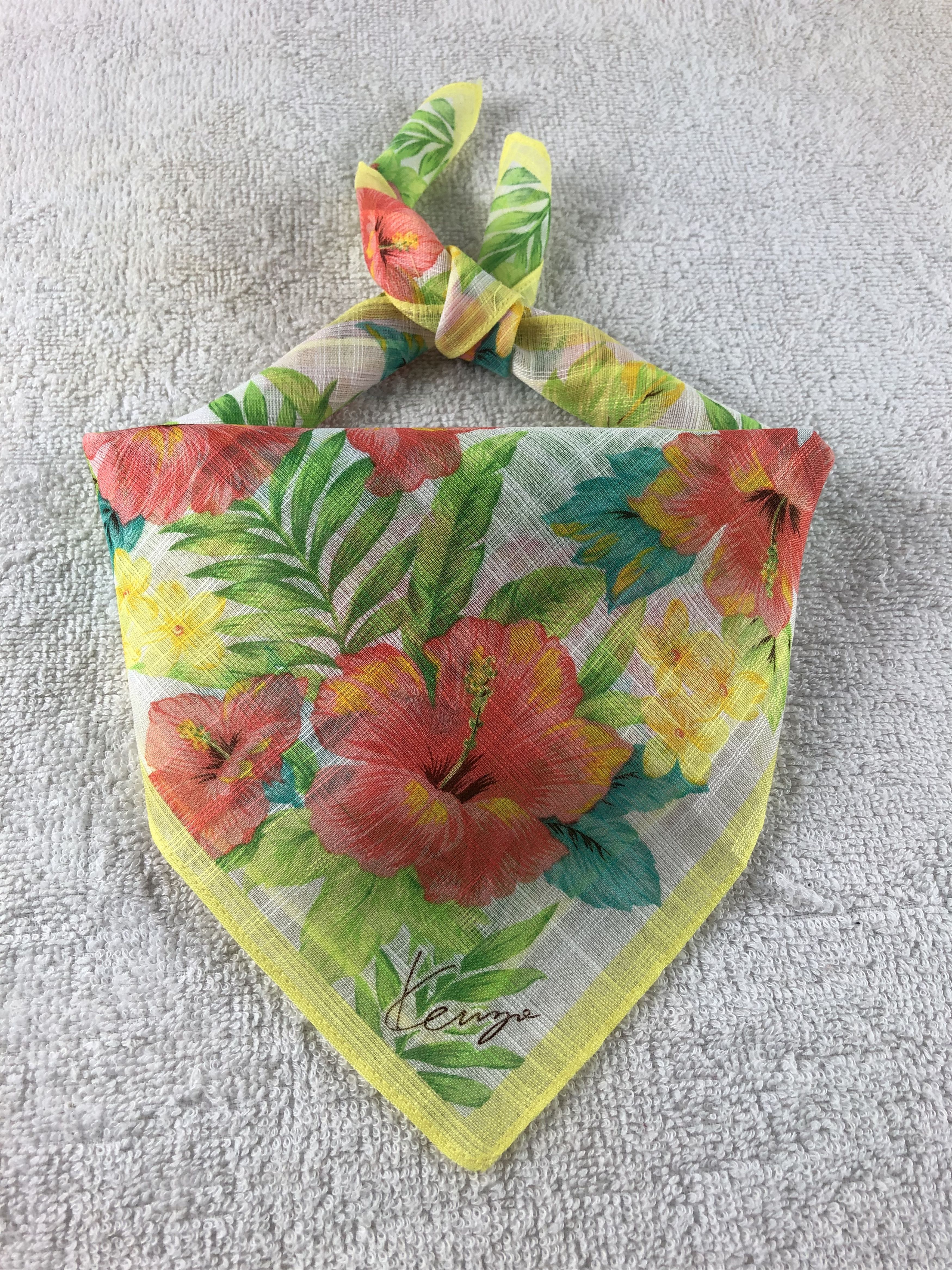 Kenzo × Vintage Kenzo Handkerchief / Bandana / Neckerchief Size ONE SIZE - 1 Thumbnail