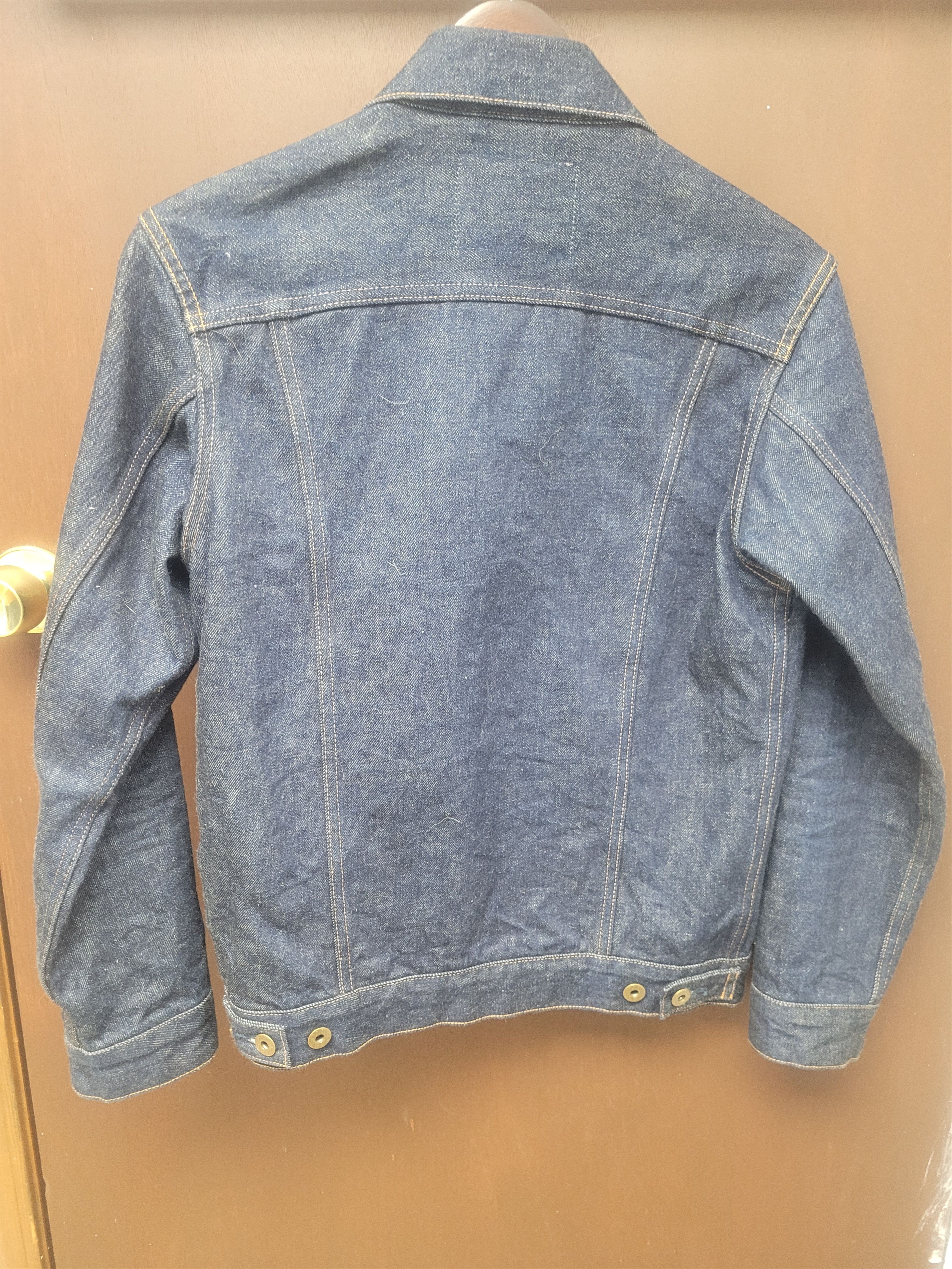Japan Blue J38630J01 13.5oz Côte d'Ivoire Selvedge Denim Jacket Size US XS / EU 42 / 0 - 2 Thumbnail