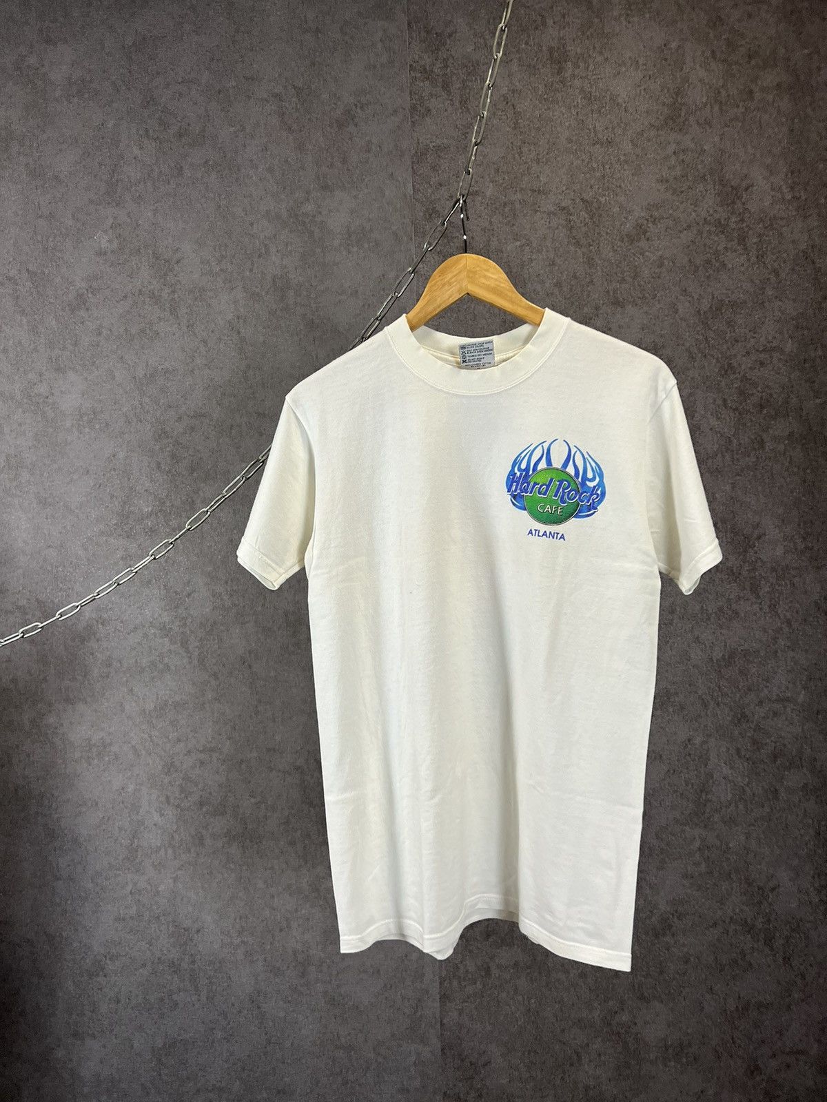 Hard Rock Cafe Hard Rock Cafe Atlanta vintage made in USA tee Size US S / EU 44-46 / 1 - 1 Thumbnail