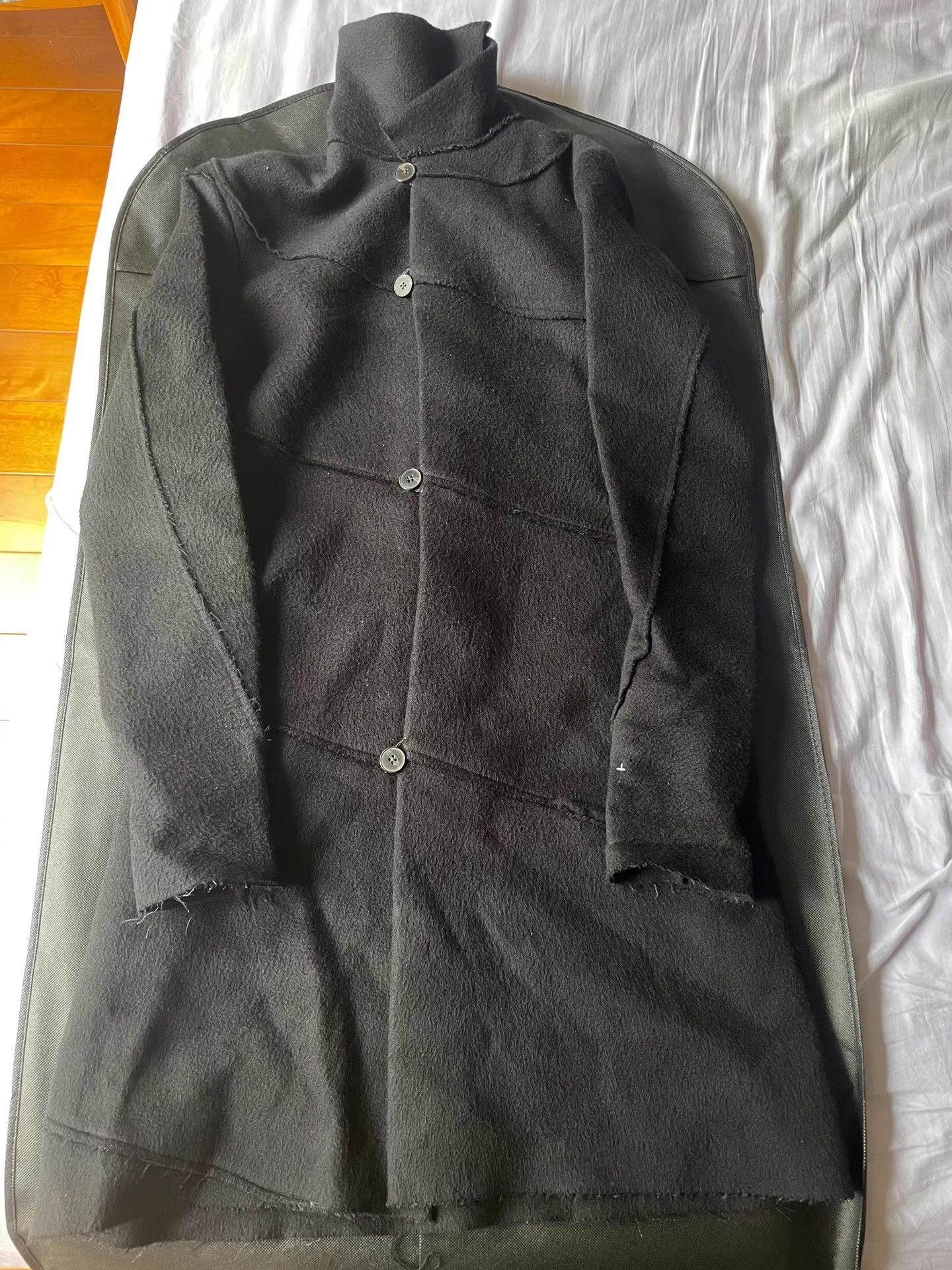 Ma+ m.a+ Cashmere Spiral Coat. Premium avant‑garde。Ｑ25 Size US XS / EU 42 / 0 - 1 Thumbnail