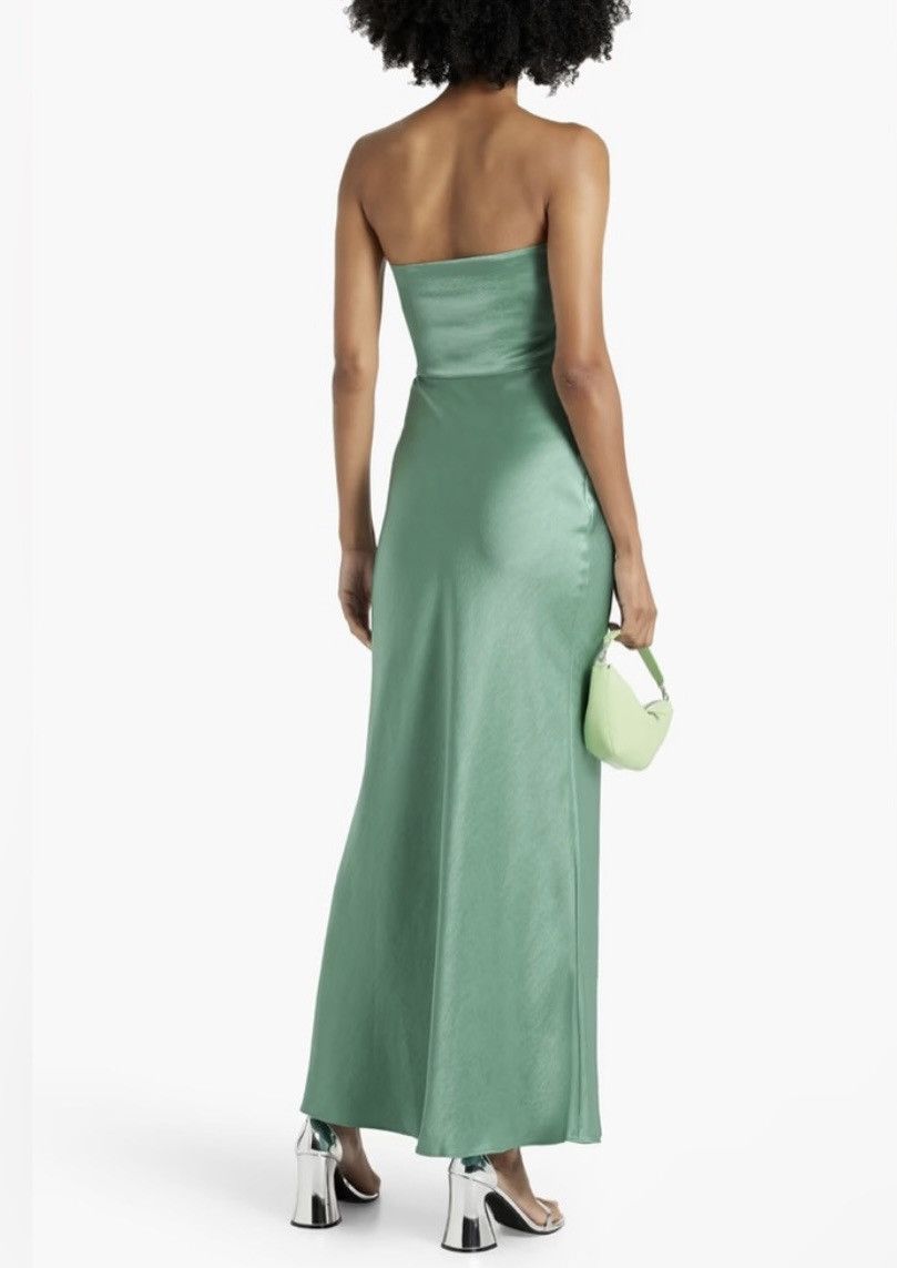 BEC + BRIDGE BEC & BRIDGE Symone strapless draped satin-crepe maxi dress Size M / US 6-8 / IT 42-44 - 2 Thumbnail
