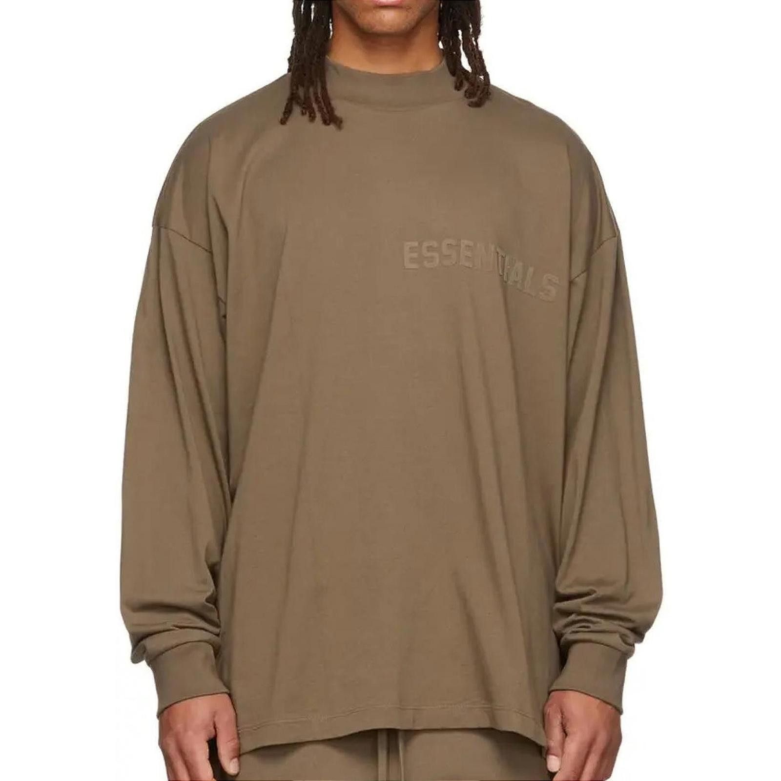 Fear of God Fear of God Essentials LS Tee Wood Size Medium Size US M / EU 48-50 / 2 - 2 Thumbnail