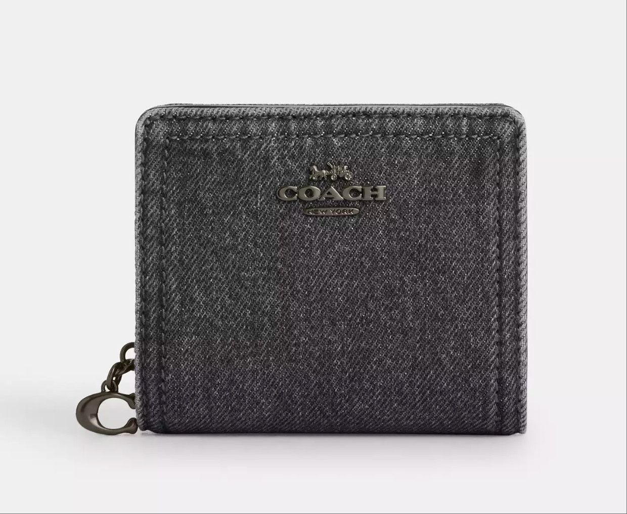 Coach Snap Wallet CAP07 Washed Grey Size ONE SIZE - 4 Thumbnail