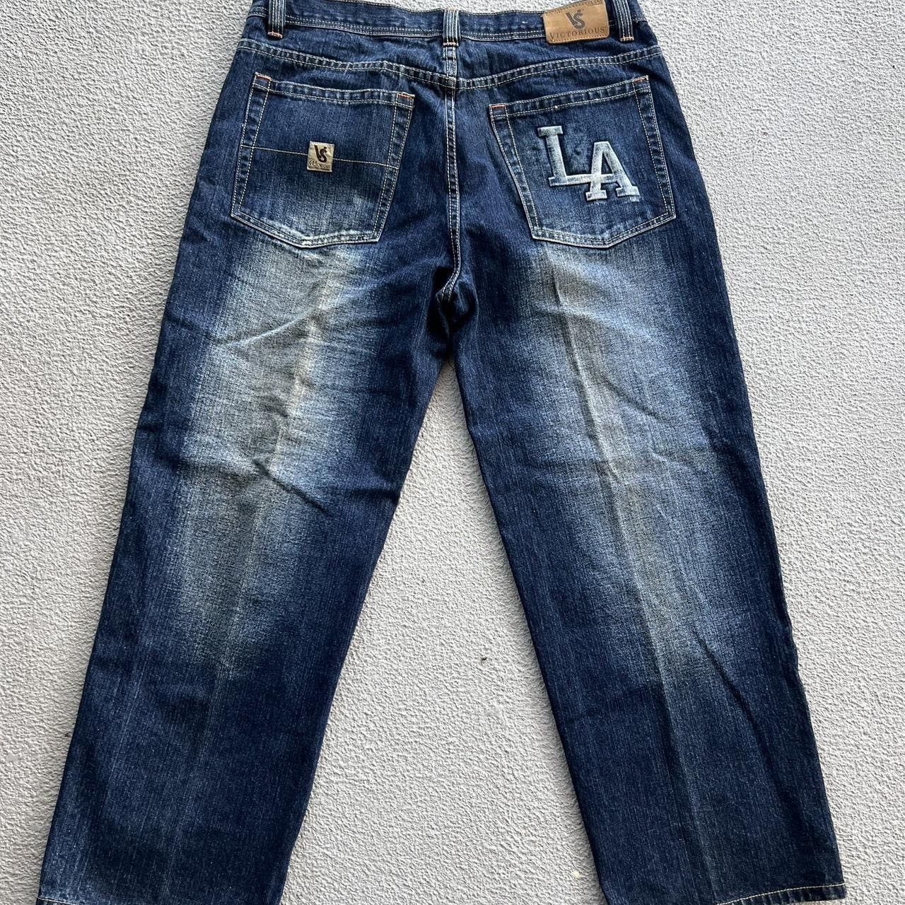 Other Y2K Los Angeles Embossed Jeans Size US 40 / EU 56 - 4 Thumbnail