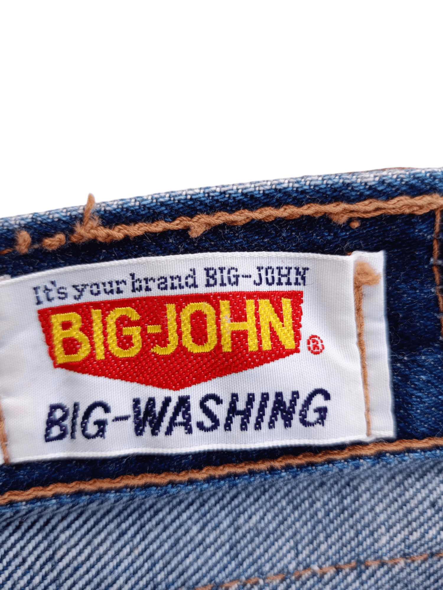Big John × Vintage BIG JOHN Distressed Vintage Streetwear Denim Size US 30 / EU 46 - 18 Thumbnail