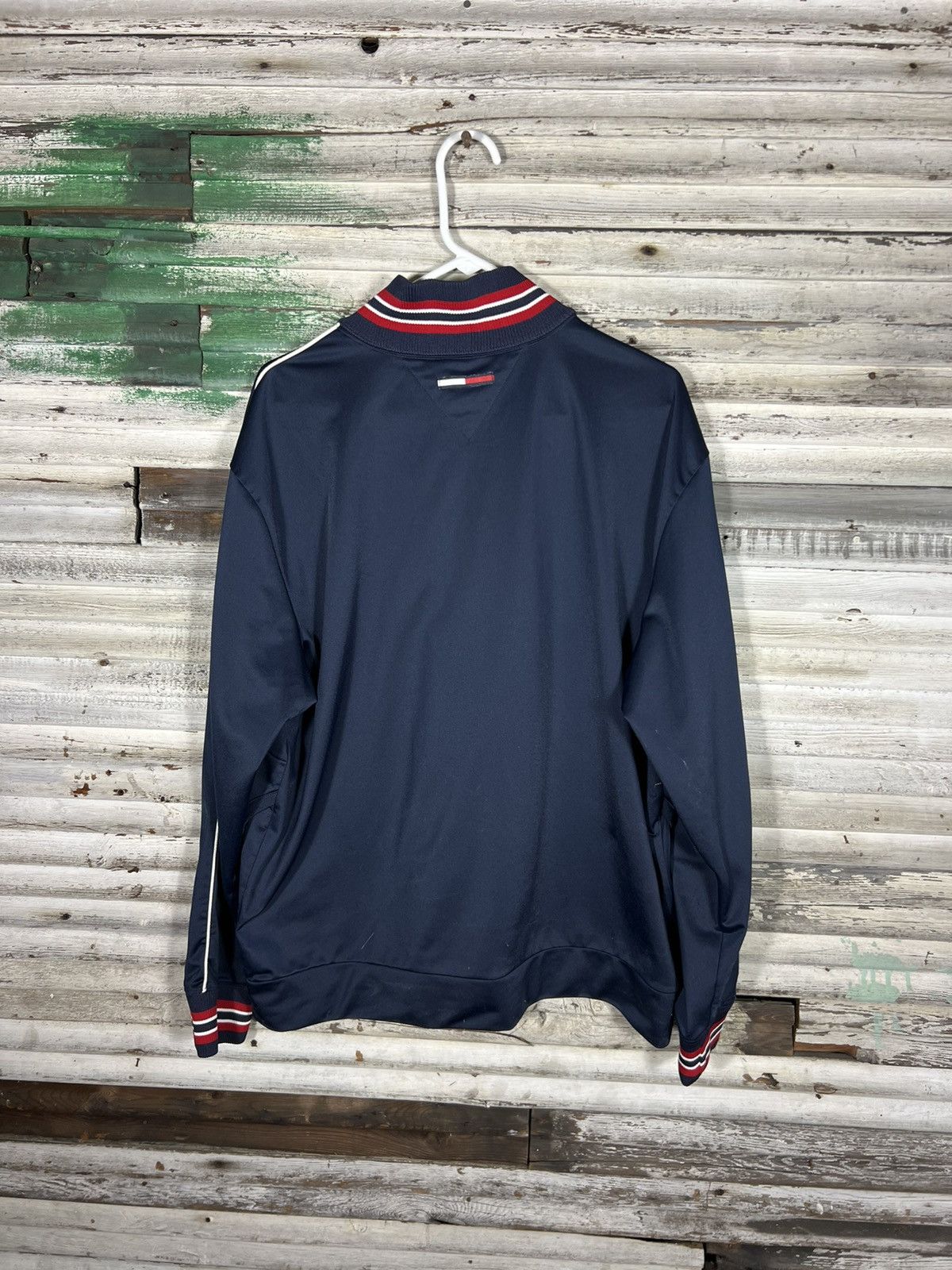 Tommy Hilfiger × Vintage Vintage Tommy Hilfiger Track Jacket Size US XL / EU 56 / 4 - 4 Thumbnail