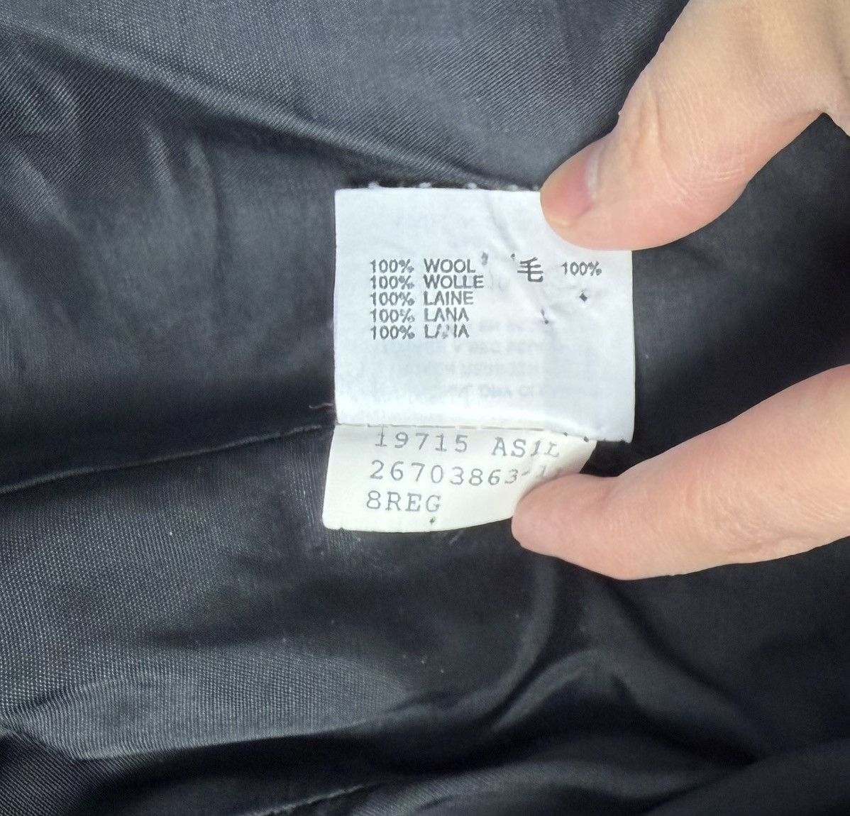 Aquascutum Elegant Aquascutum Wool Jacket, 100% Wool, Black Size S / US 4 / IT 40 - 5 Thumbnail
