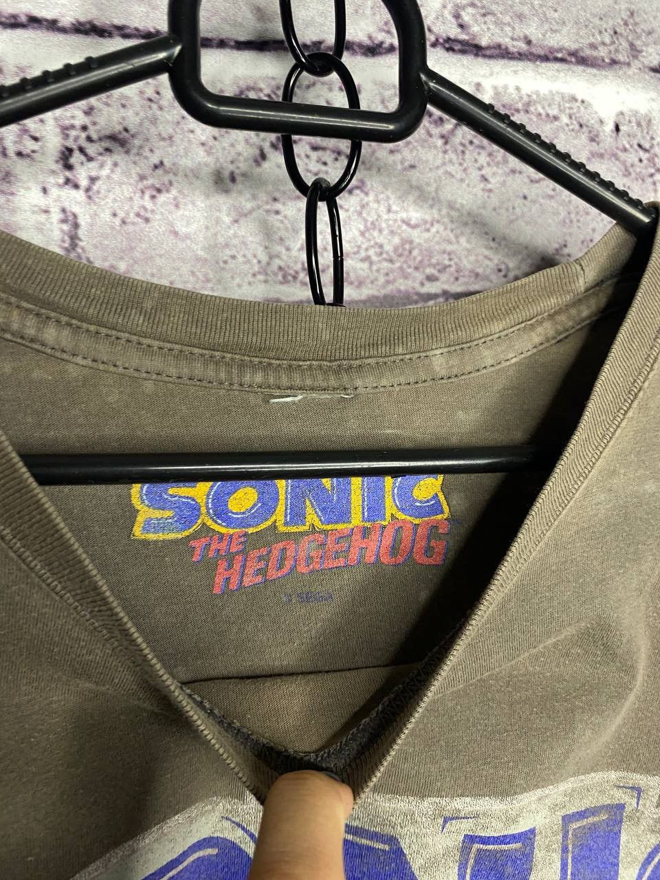 Sonic Lab MENS Movie T-Shirt Sonic He Hedgehog Vintage Size US L / EU 52-54 / 3 - 5 Thumbnail