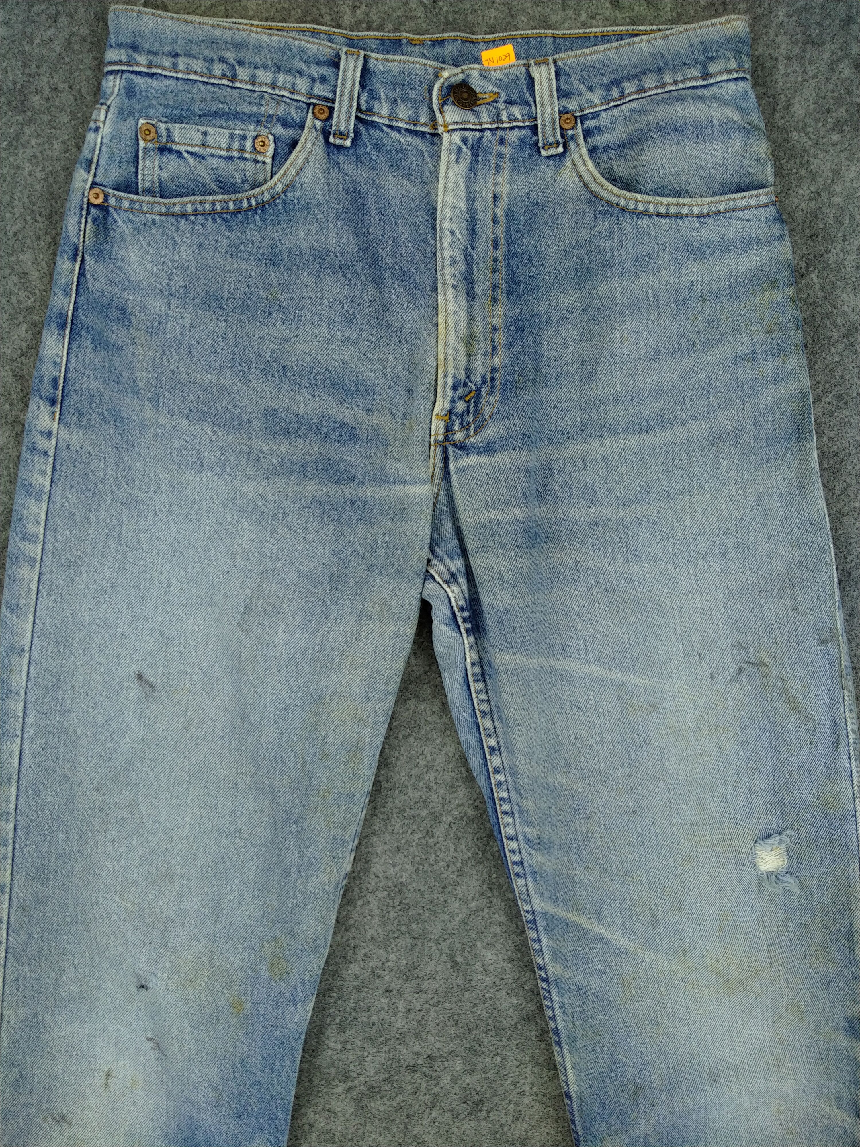 Levi's 90s Faded Blue Vintage Levi's 510 USA 31x30 Denim -JN1029 Size US 31 - 3 Thumbnail