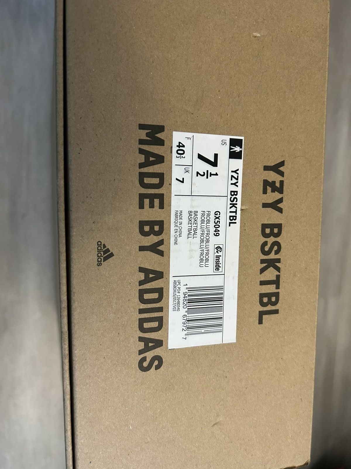 Adidas × Kanye West Yeezy x Adidas Boost Basketball Boys Men’s Shoes. New Size US 7.5 / EU 40-41 - 7 Thumbnail