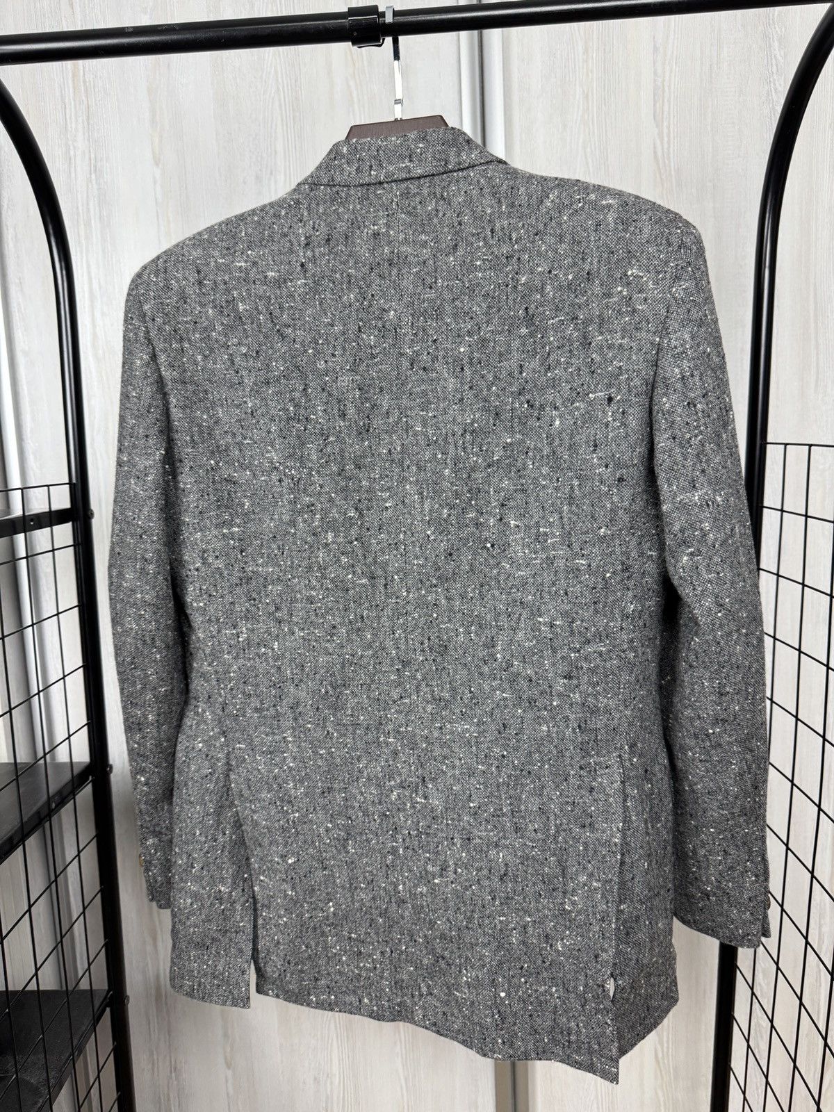 Yves Saint Laurent Yves Saint Laurent x Lanificio Paoletti wool tweed blazer 46 Size 36R - 14 Thumbnail