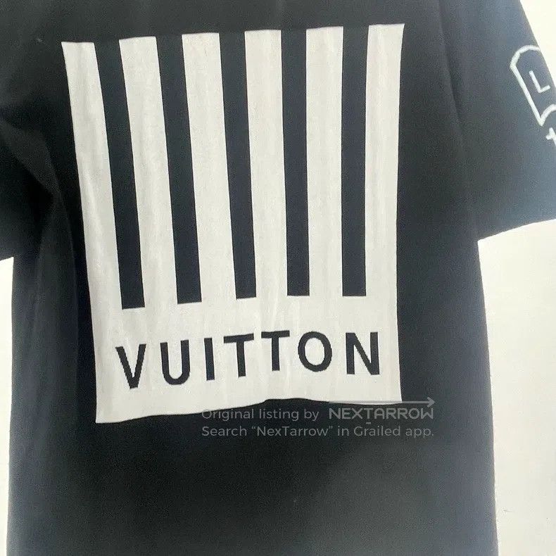 Louis Vuitton Louis Vuitton Piano Black Short Sleeve Size US L / EU 52-54 / 3 - 1 Thumbnail