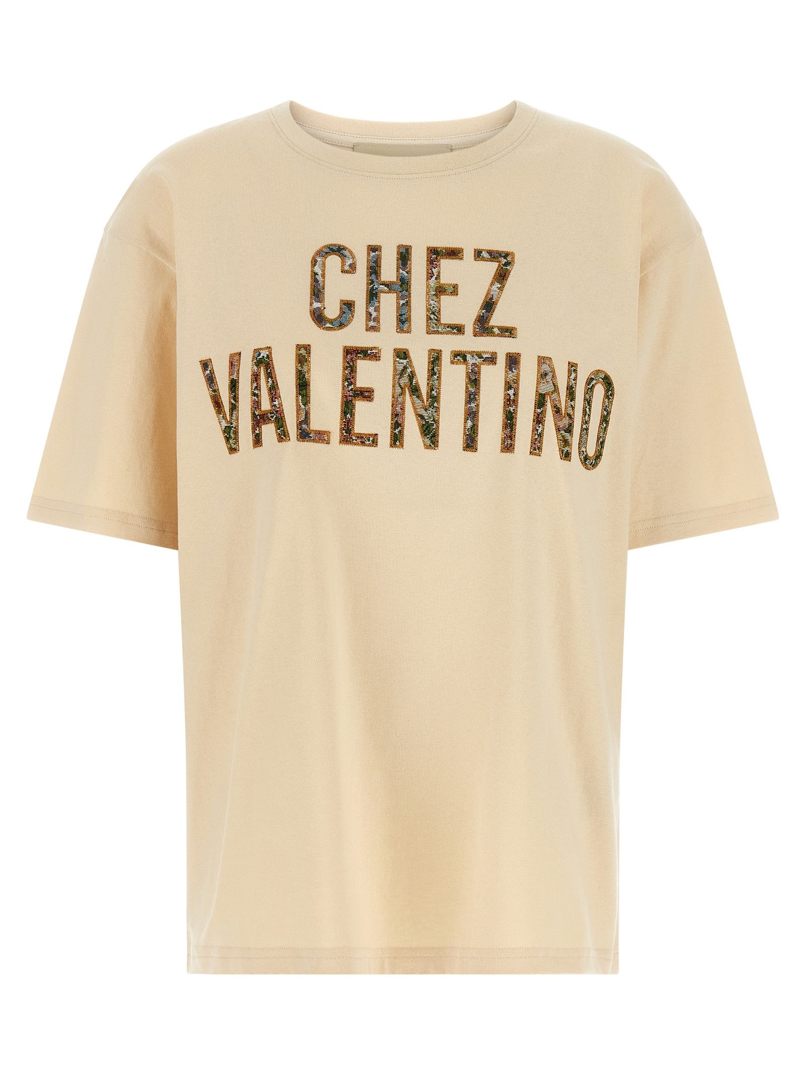 Valentino Valentino Garavani 'Chez Valentino' T-Shirt Size M / US 6-8 / IT 42-44 - 1 Thumbnail