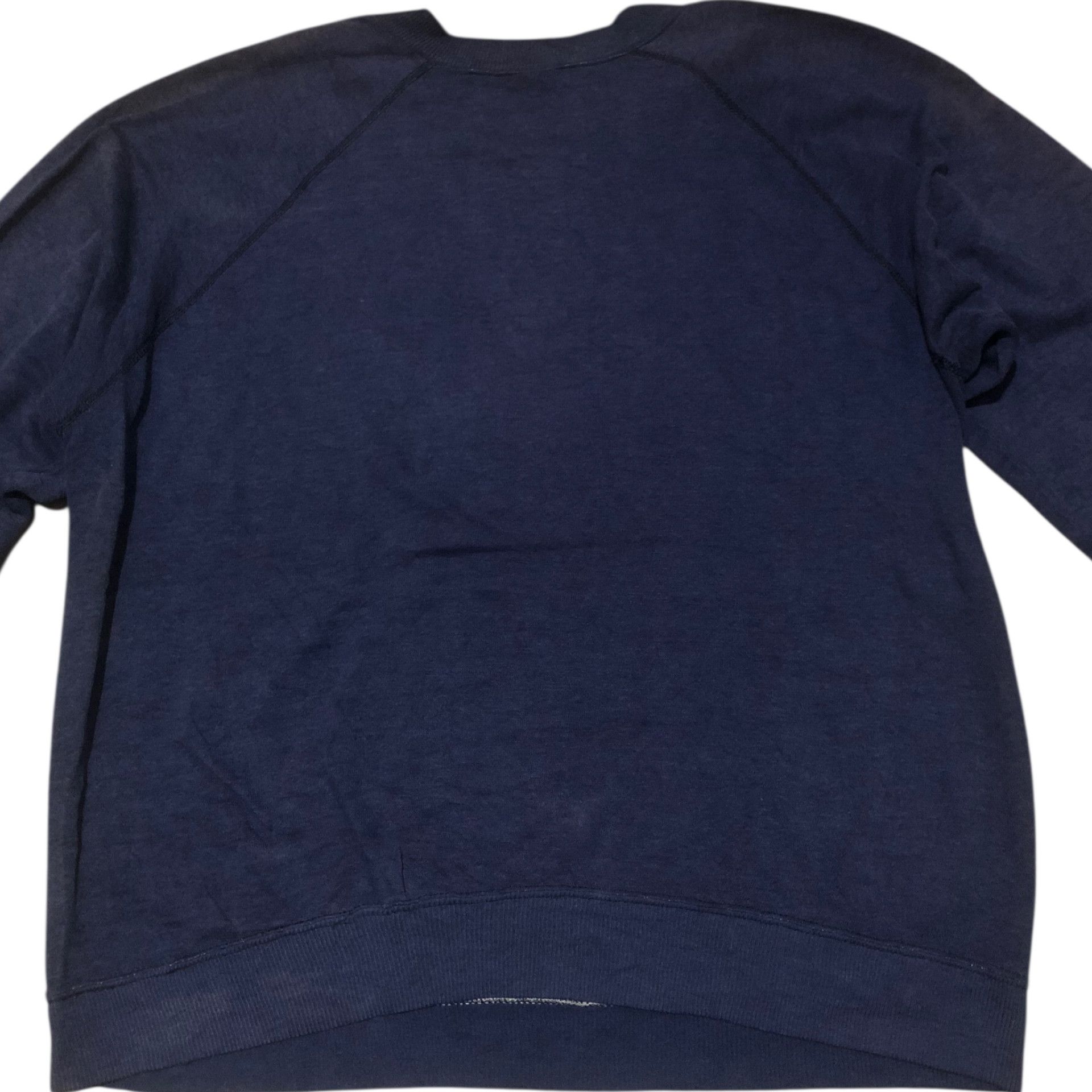 Vintage Vintage 70s/80s NOTRE DAME University Paper Thin Sweatshirt Size US XL / EU 56 / 4 - 4 Thumbnail