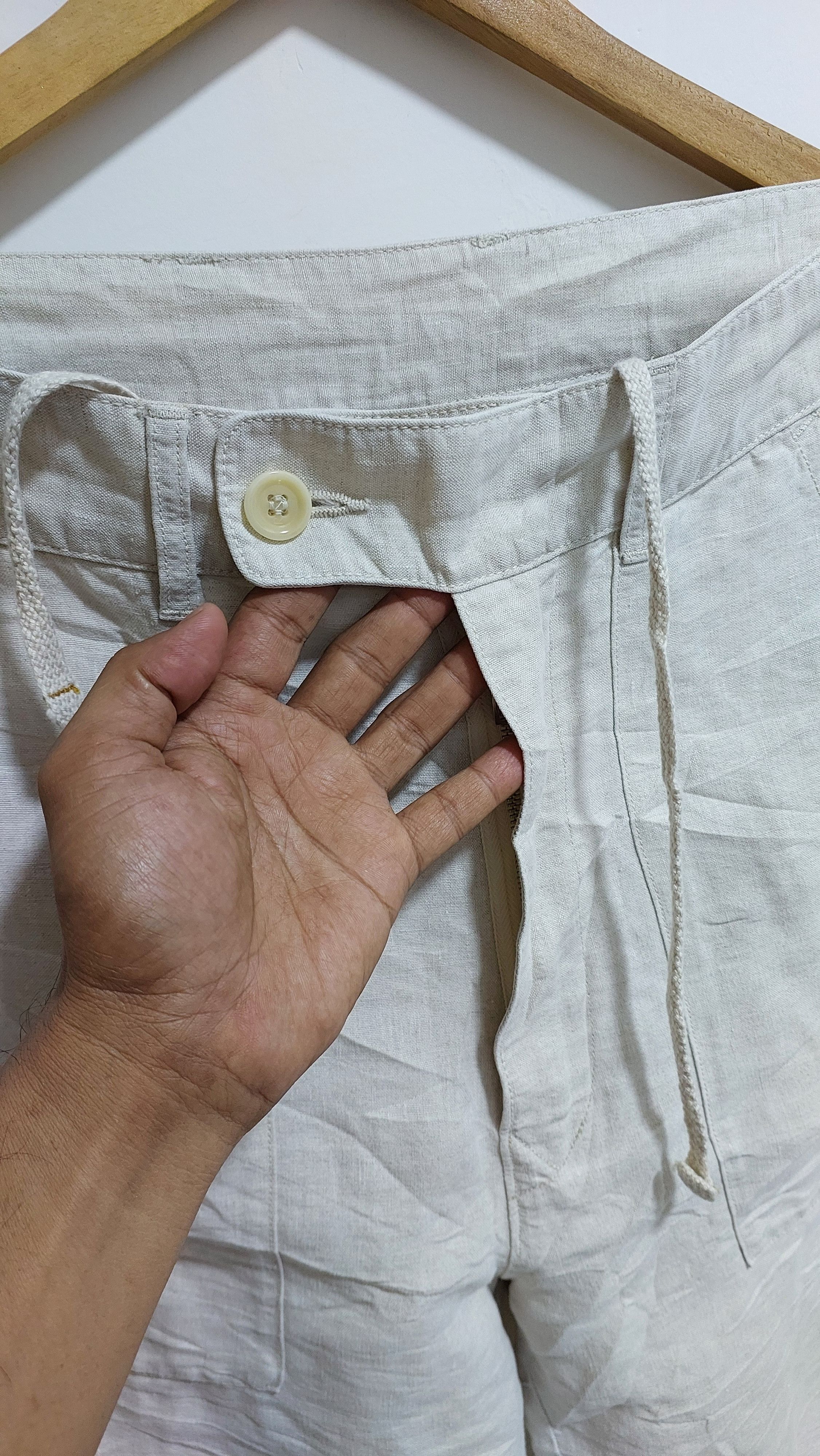 45rpm VINTAGE 45RPM 100% LINEN PANT Size US 28 / EU 44 - 12 Thumbnail
