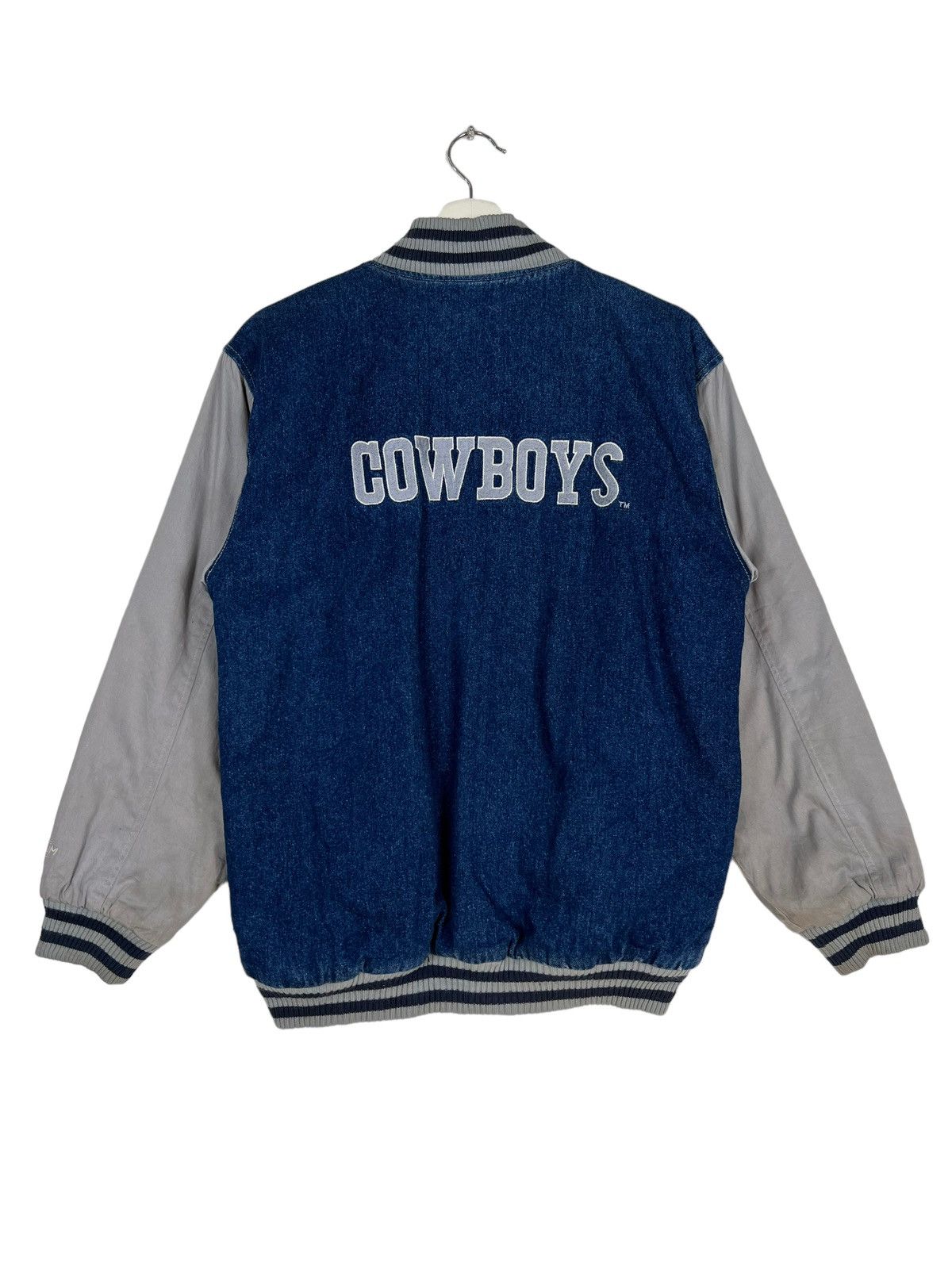 Vintage 🔥 VINTAGE COWBOY STADIUM BOMBER JACKET Size US L / EU 52-54 / 3 - 3 Thumbnail