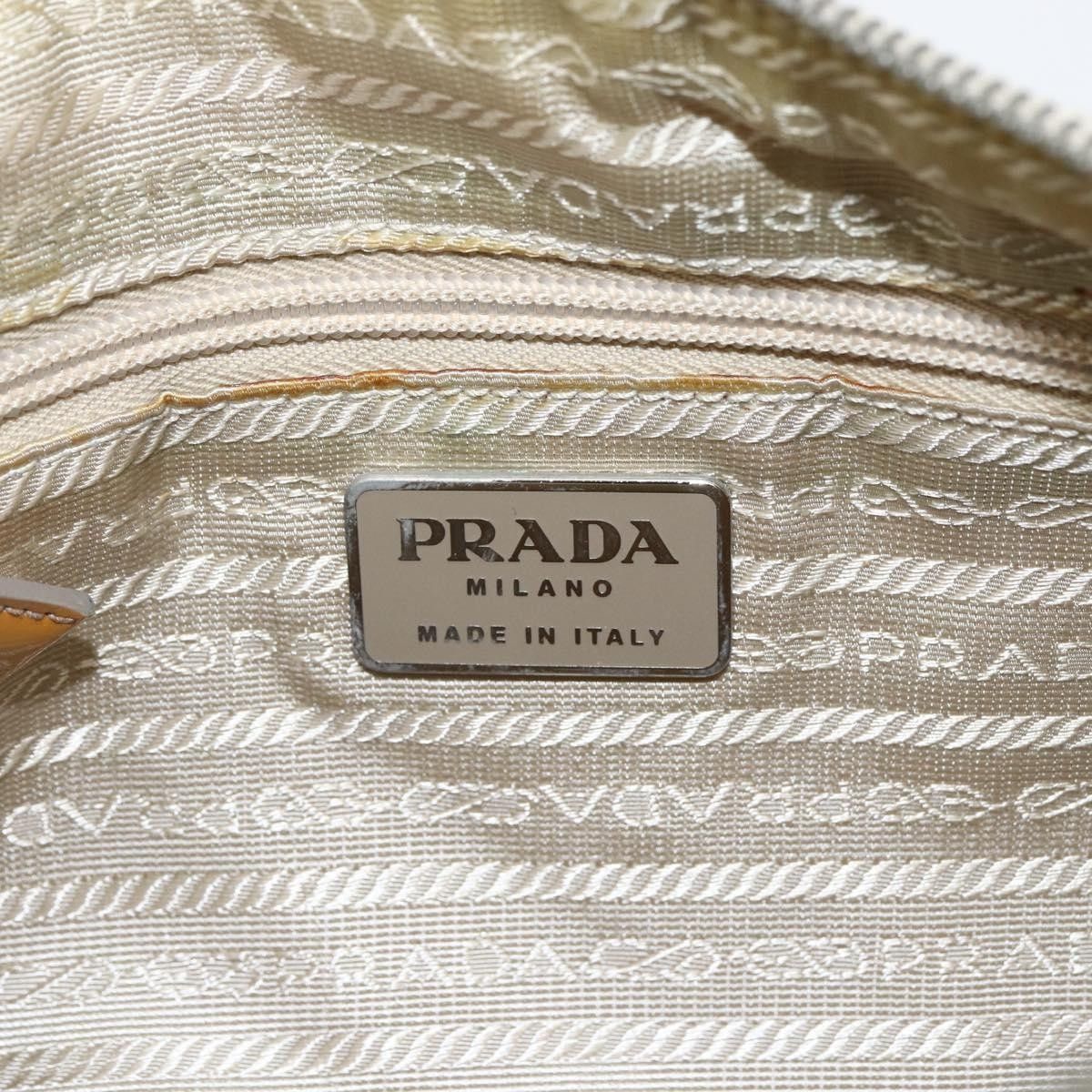 Prada PRADA Shoulder Bag Nylon Yellow Silver Auth 169507 - Jerrill Size ONE SIZE - 16 Thumbnail