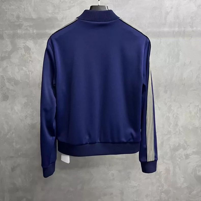 Celine Celine Blue Logo Embroidered Stripe Jacket Size US S / EU 44-46 / 1 - 2 Thumbnail