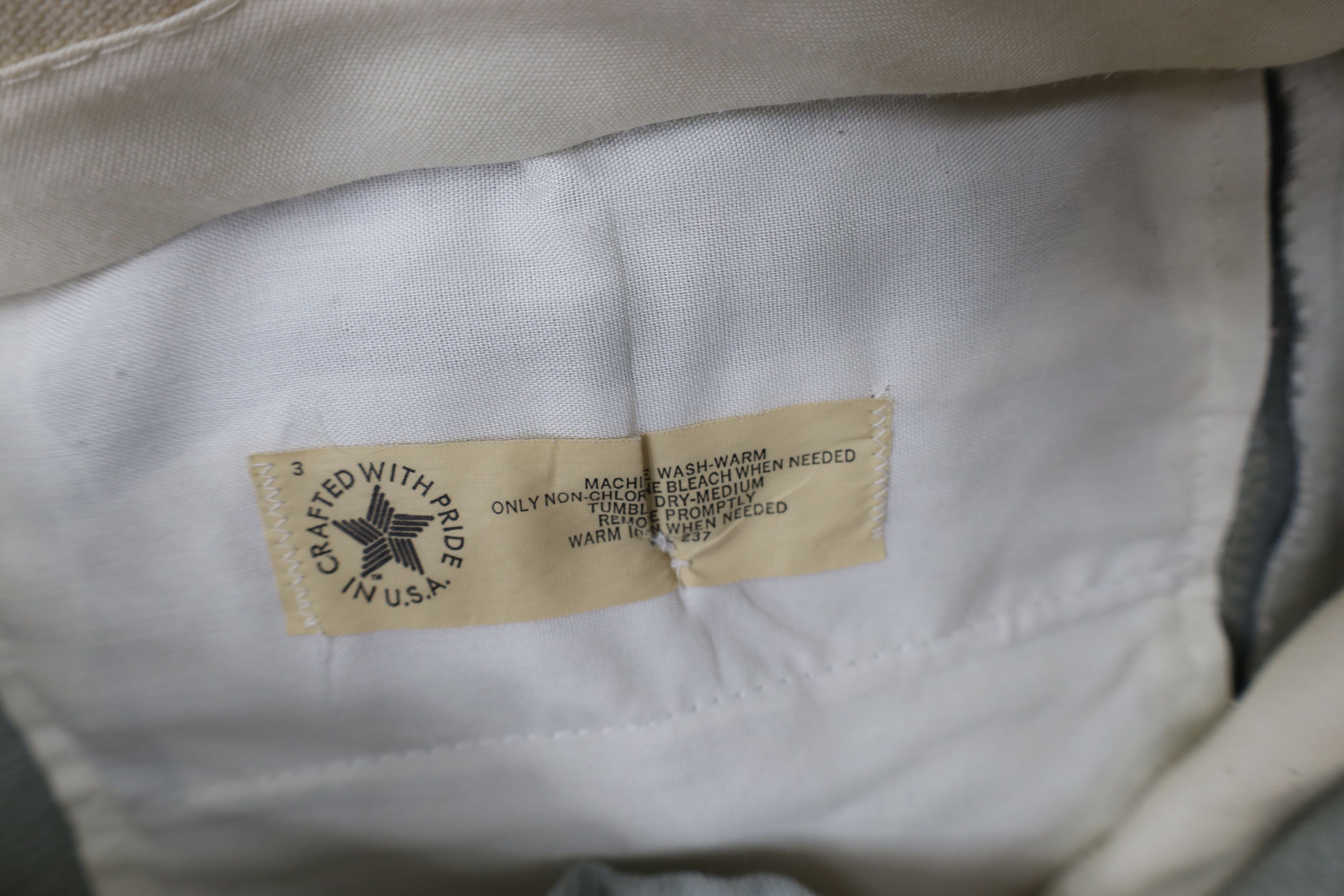 Vintage Vintage 70s Streetwear Wide Leg Chino Pants Light Green USA Size US 32 / EU 48 - 7 Thumbnail