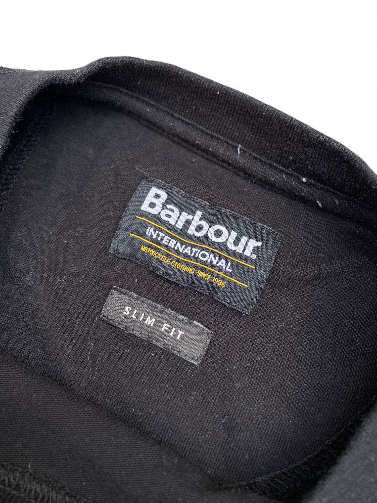Barbour × Vintage Barbour International Slim Fit Tee Size US L / EU 52-54 / 3 - 4 Thumbnail