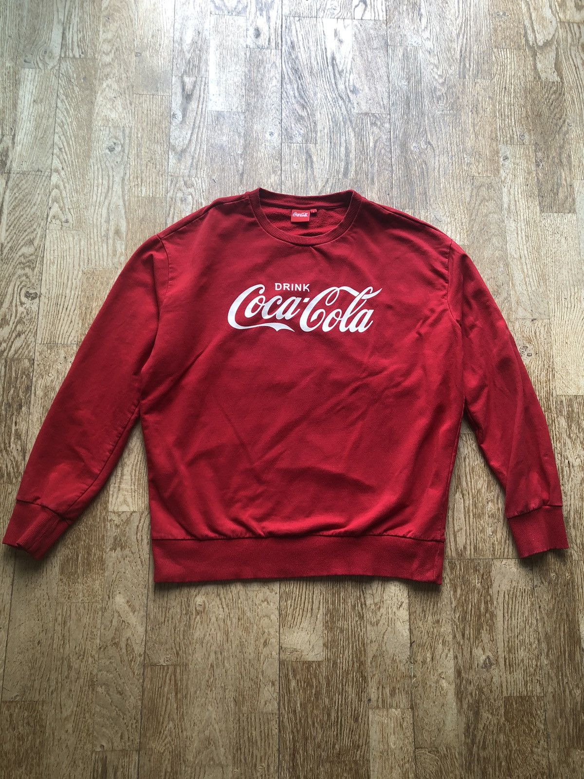 Coca Cola × Vintage RARE COCA COLA OFFICIAL CREWNECK SWEATER Size US L / EU 52-54 / 3 - 1 Thumbnail