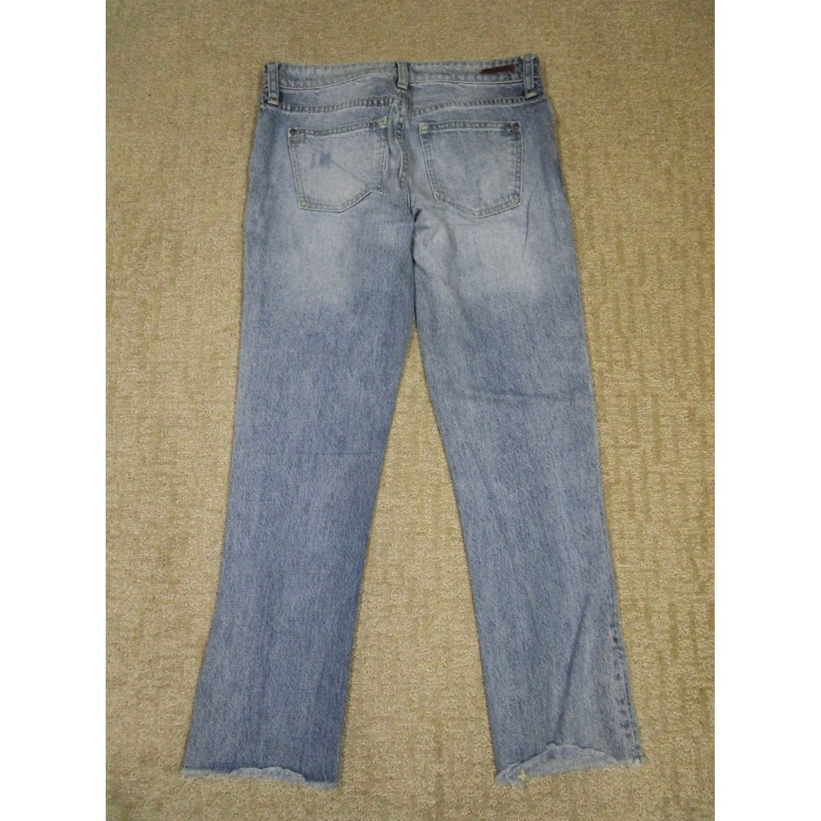 Vintage Pilcro Jeans Women 26 Blue Straight Ankle Logo 5-Pocket Denim Cotton Mid Rise Regular Fit 27In Inseam Size 26" / US 2 / IT 38 - 3 Thumbnail