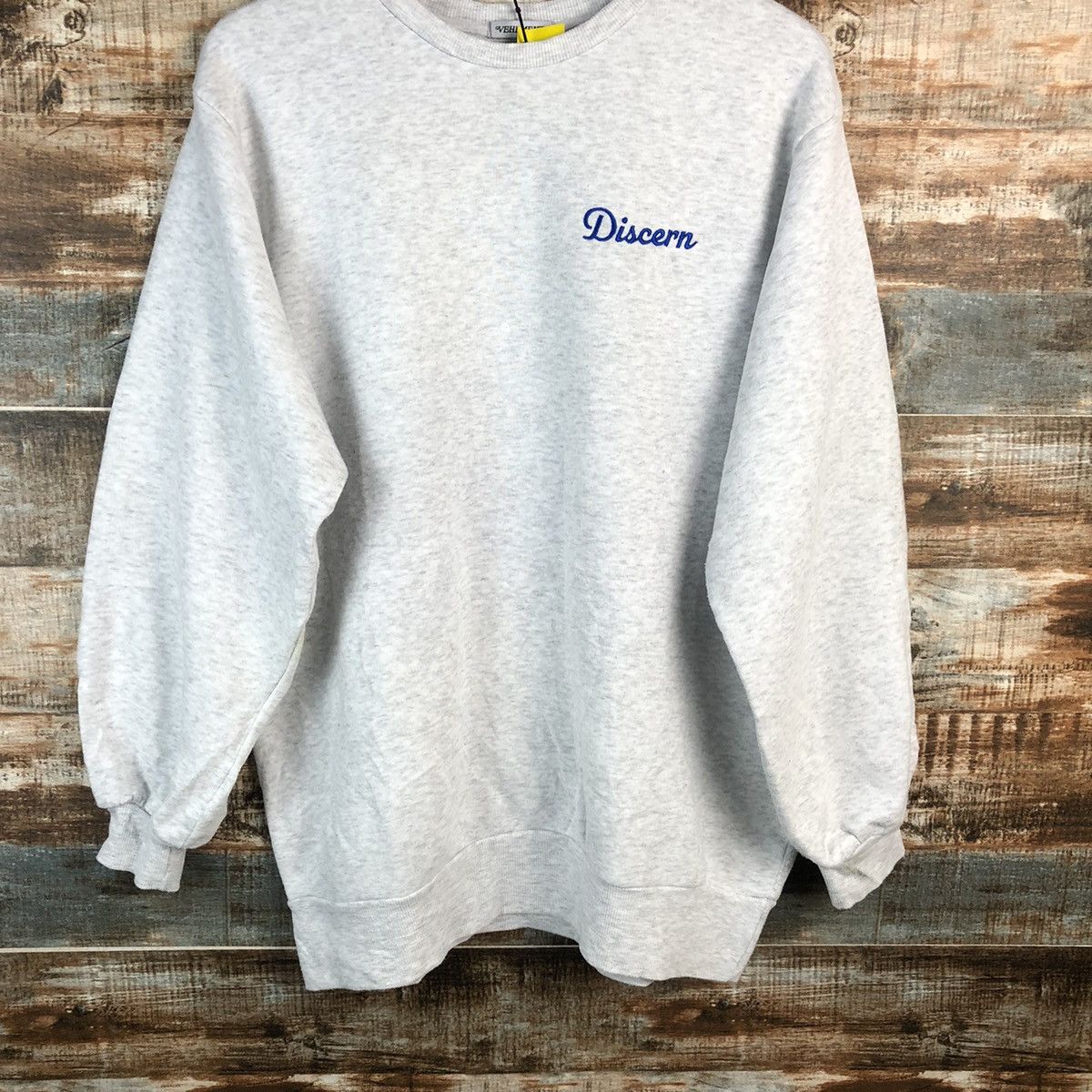 Japanese Brand Vehement Grey love vintage Sweatshirt #A1934 Size US M / EU 48-50 / 2 - 5 Thumbnail