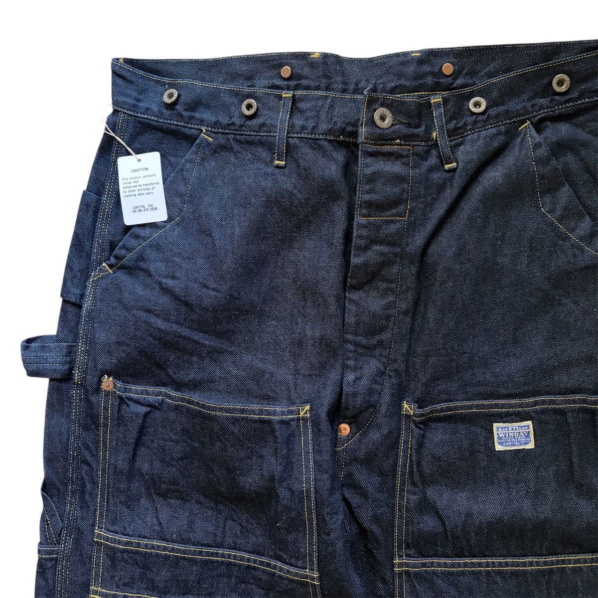 Kapital [2] KAPITAL 11.5oz Denim Lumber Pants Size US 30 / EU 46 - 2 Thumbnail