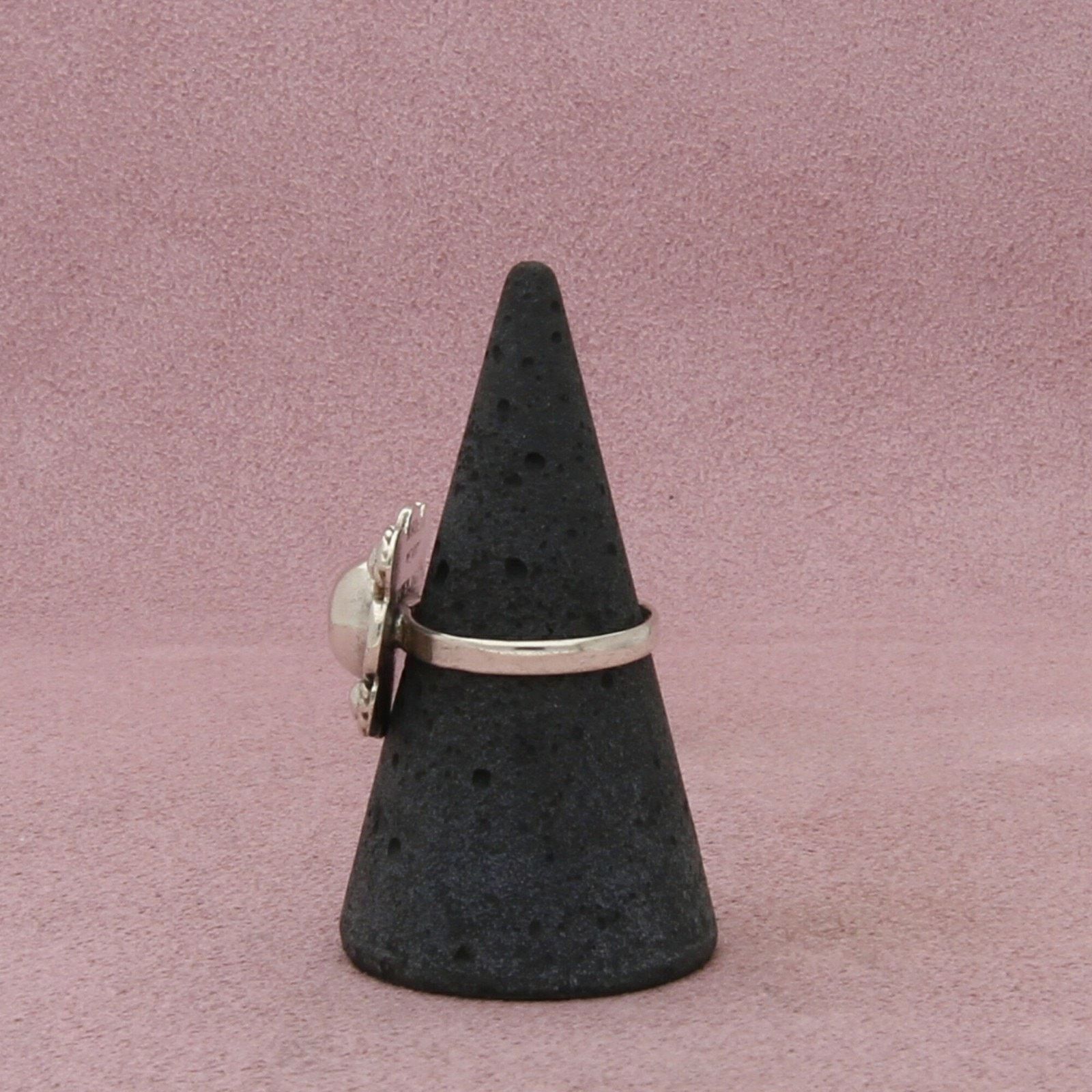 Mexicana mexico sterling silver vintage scrolled dome ring size 6.5 Size ONE SIZE - 2 Thumbnail