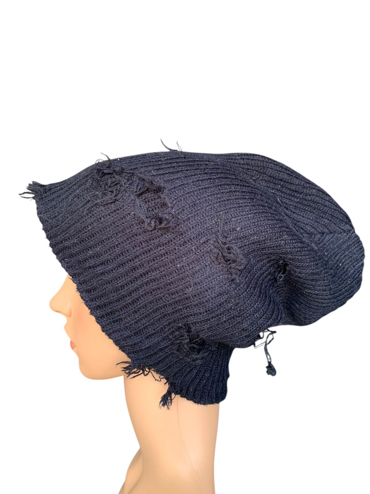 Designer × Japanese Brand × Kapital Rare Distressed Design Beany Hat Punk Style Size ONE SIZE - 5 Thumbnail